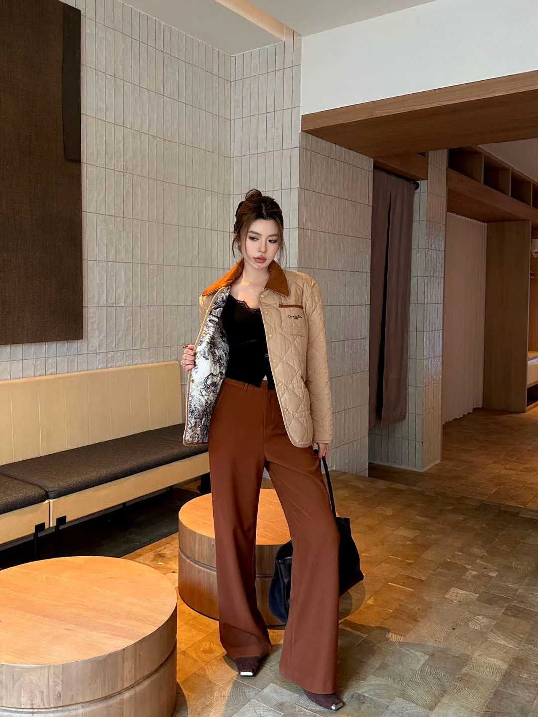 Куртки И Пуховики Женские Christian Dior 408887