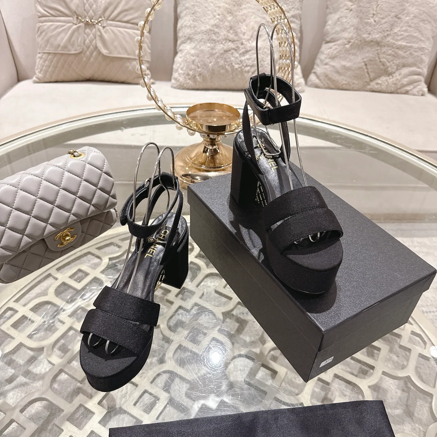 Босоножки Женские Chanel 9361027