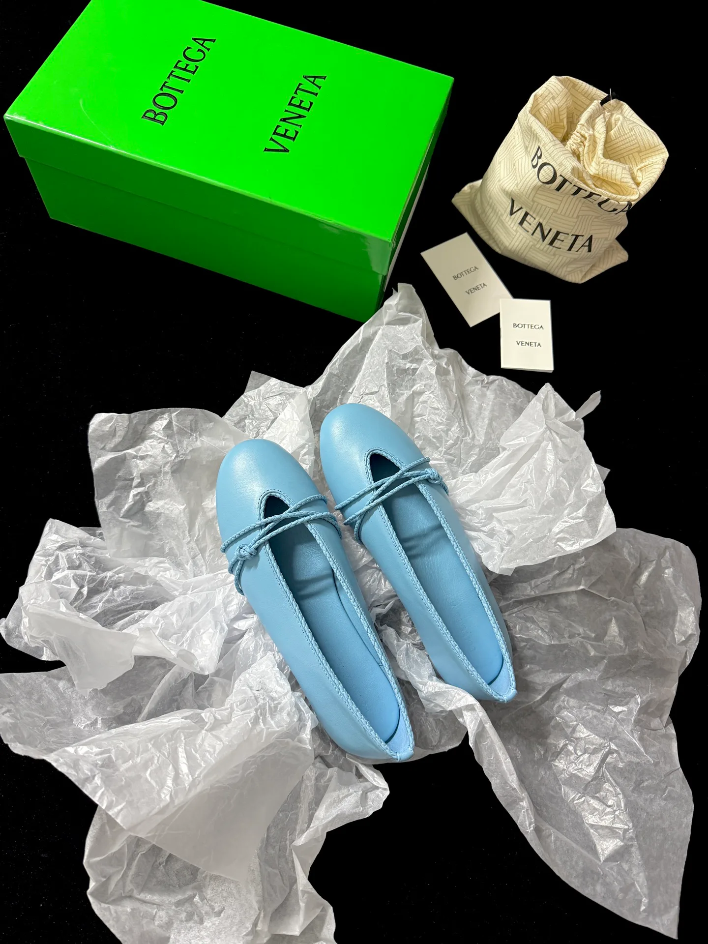 Балетки Женские Bottega Veneta 1587439