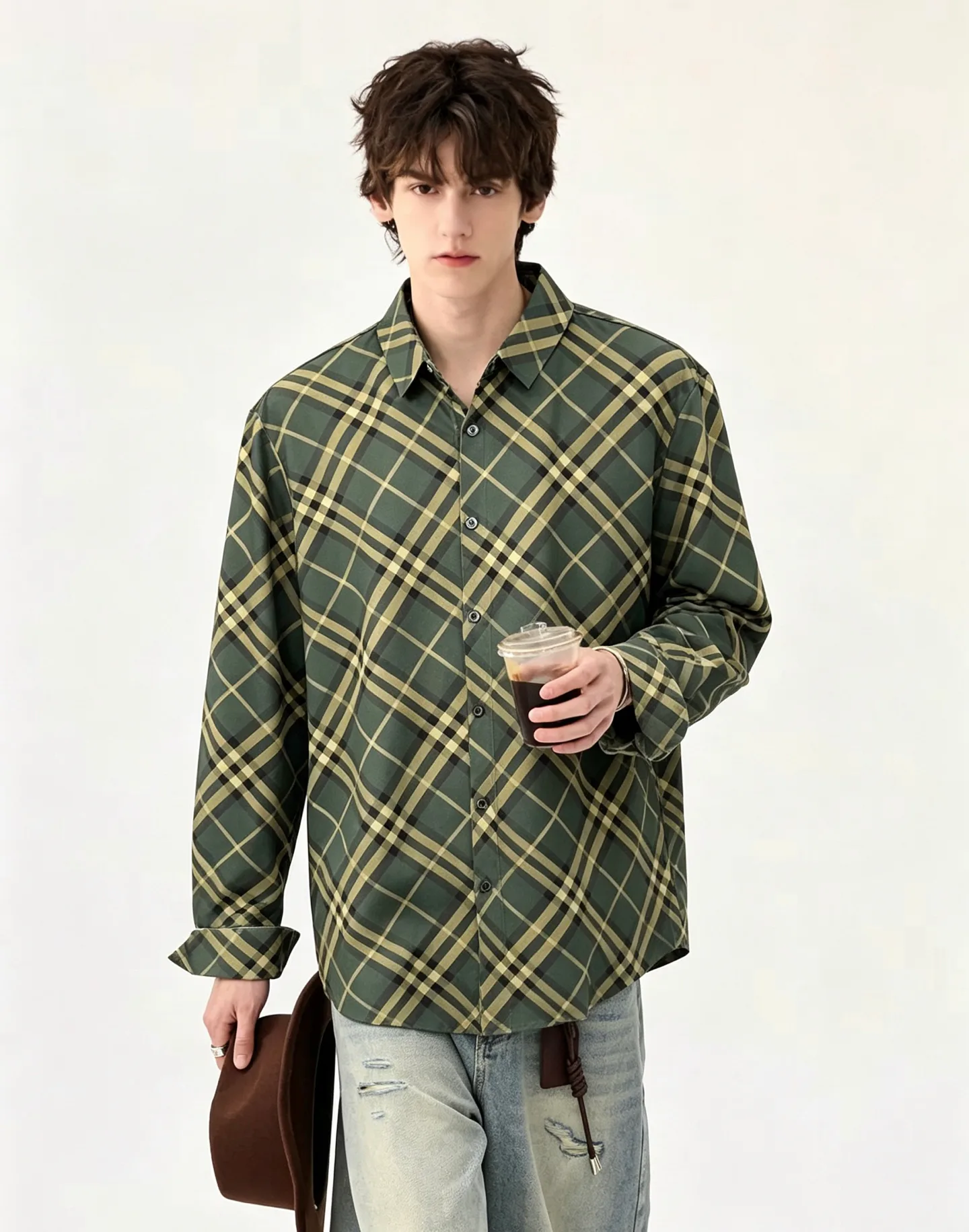 Рубашки Мужские Burberry 18648357