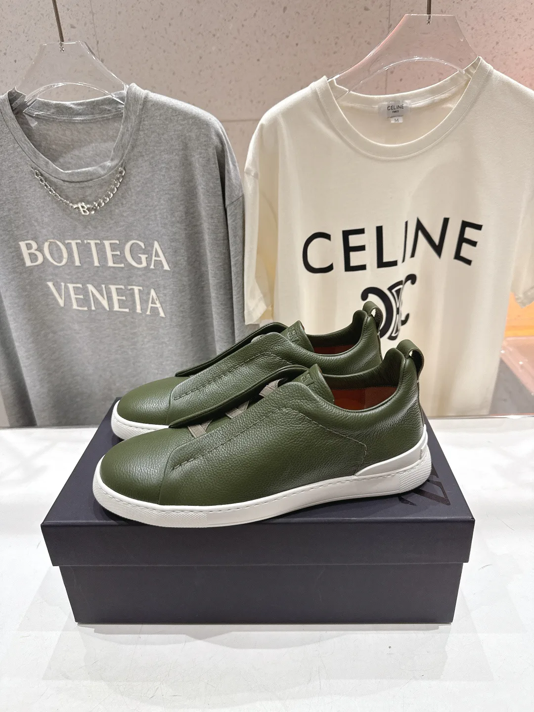 Кеды Мужские Zegna 1293781