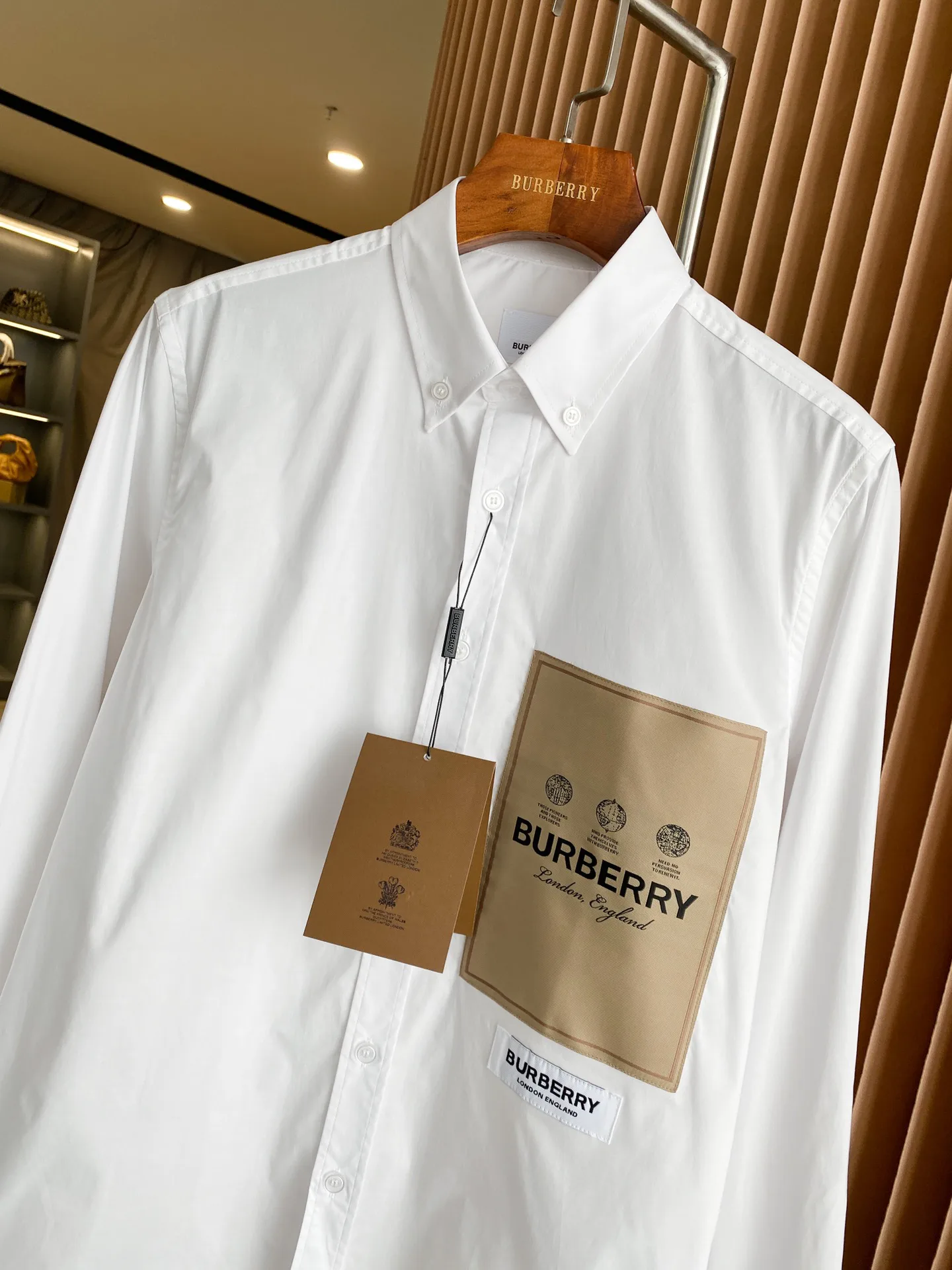 Рубашки Мужские Burberry 13432948