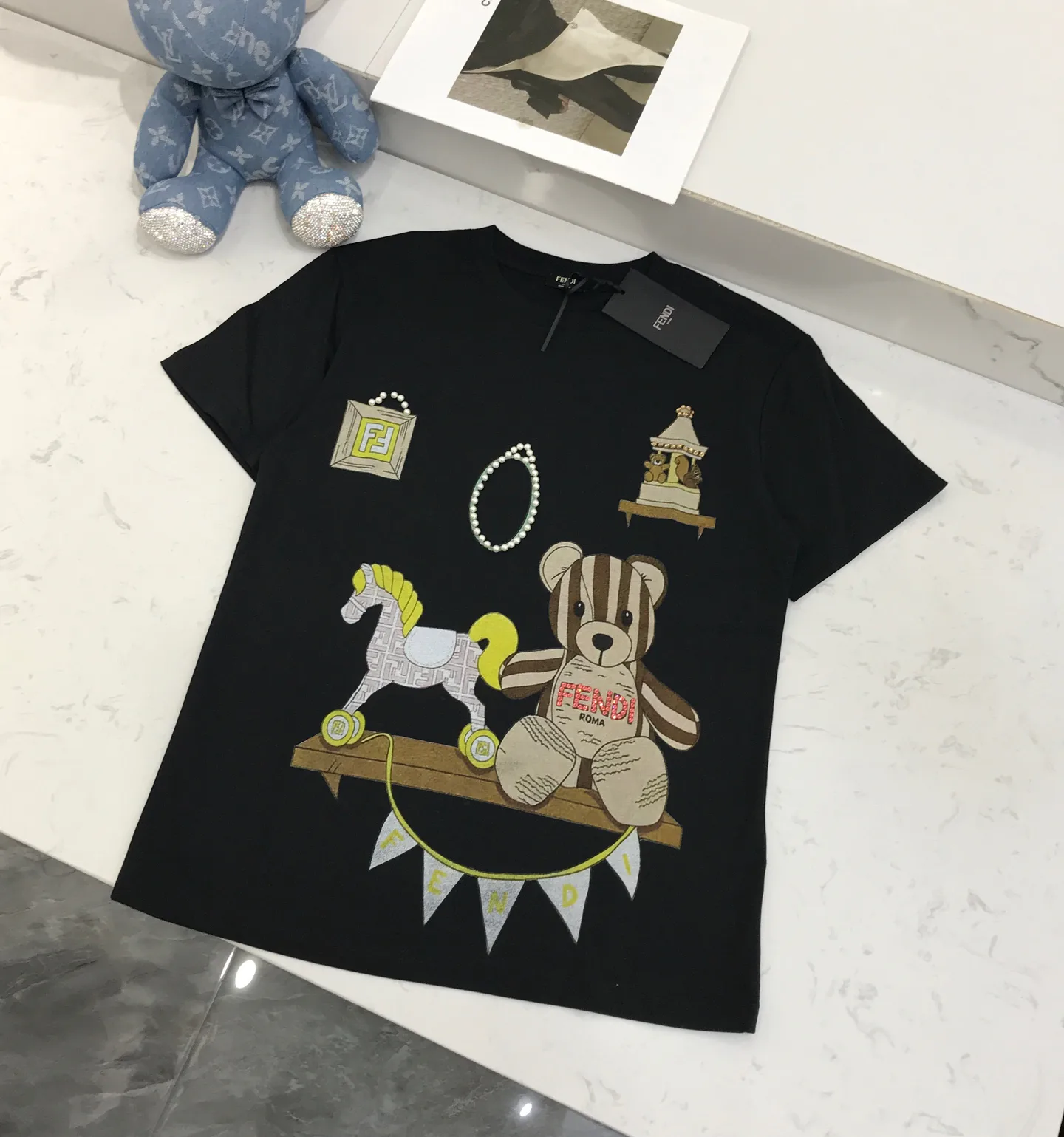 Футболки Женские Fendi 10653403