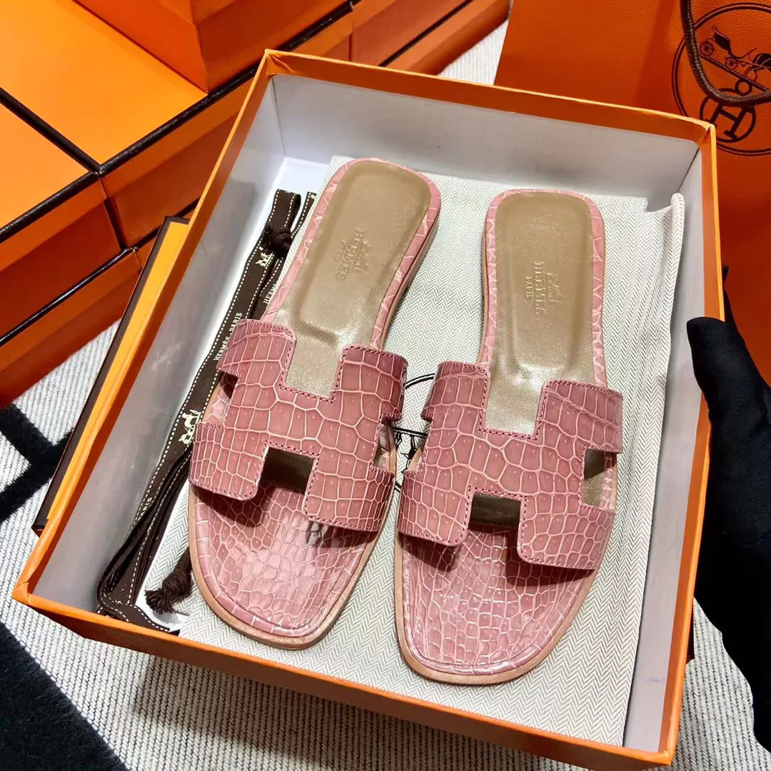 Шлепанцы Женские Hermes 4340692