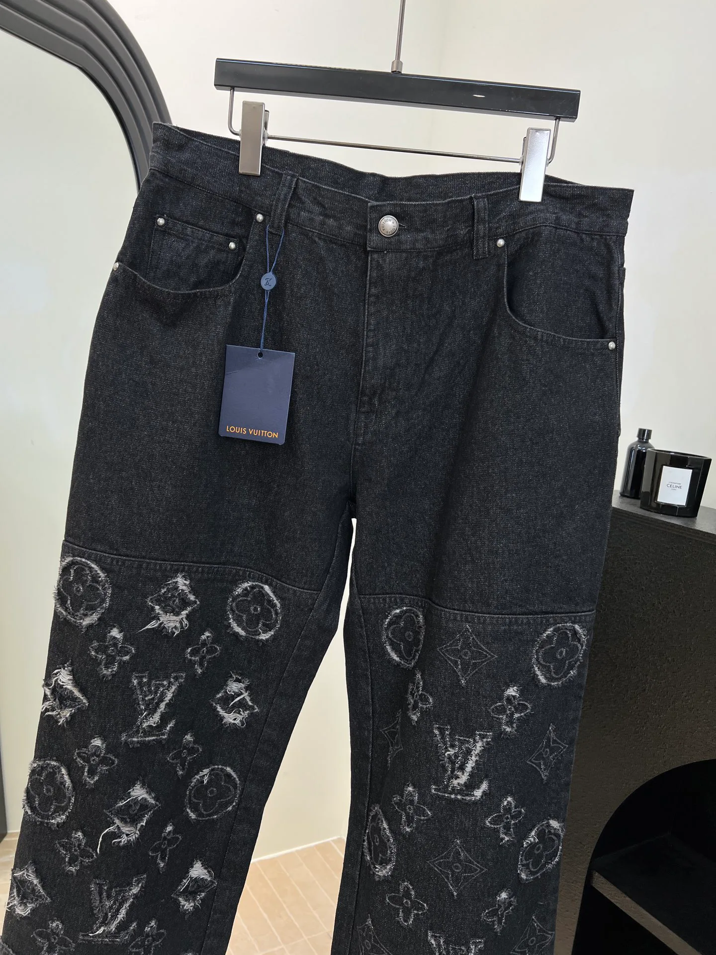 Джинсы Мужские Louis Vuitton 1268618