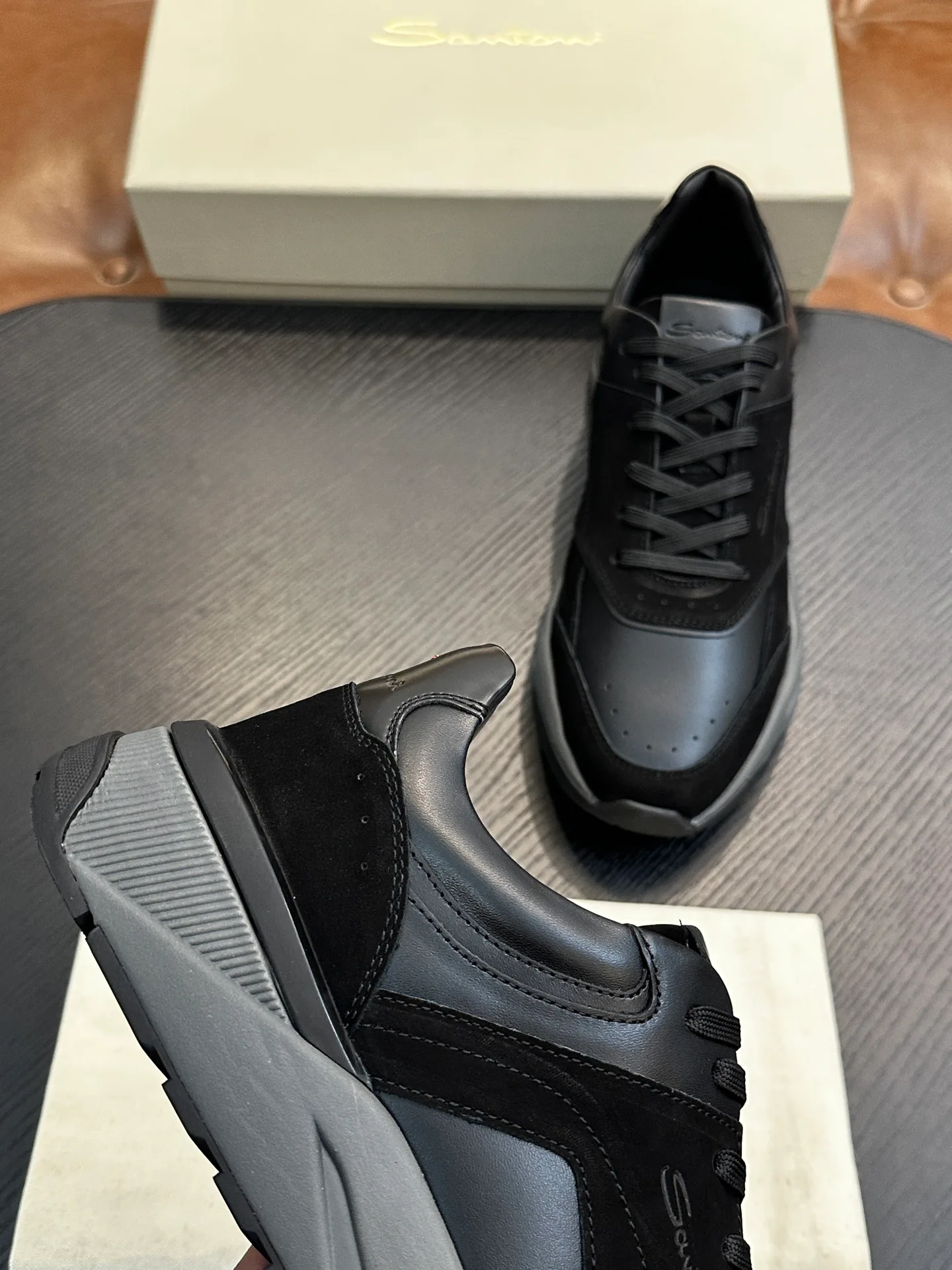 Лоферы И Туфли Мужские Santoni 11533513