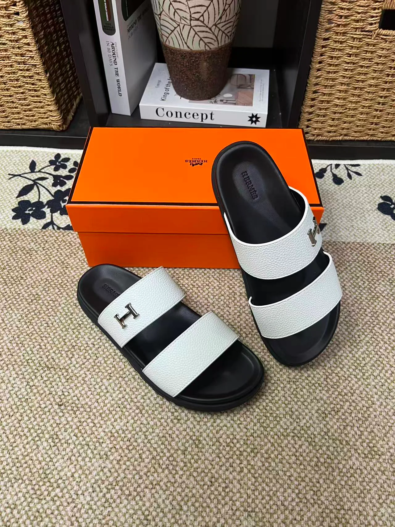 Шлепанцы Женские Hermes 991651