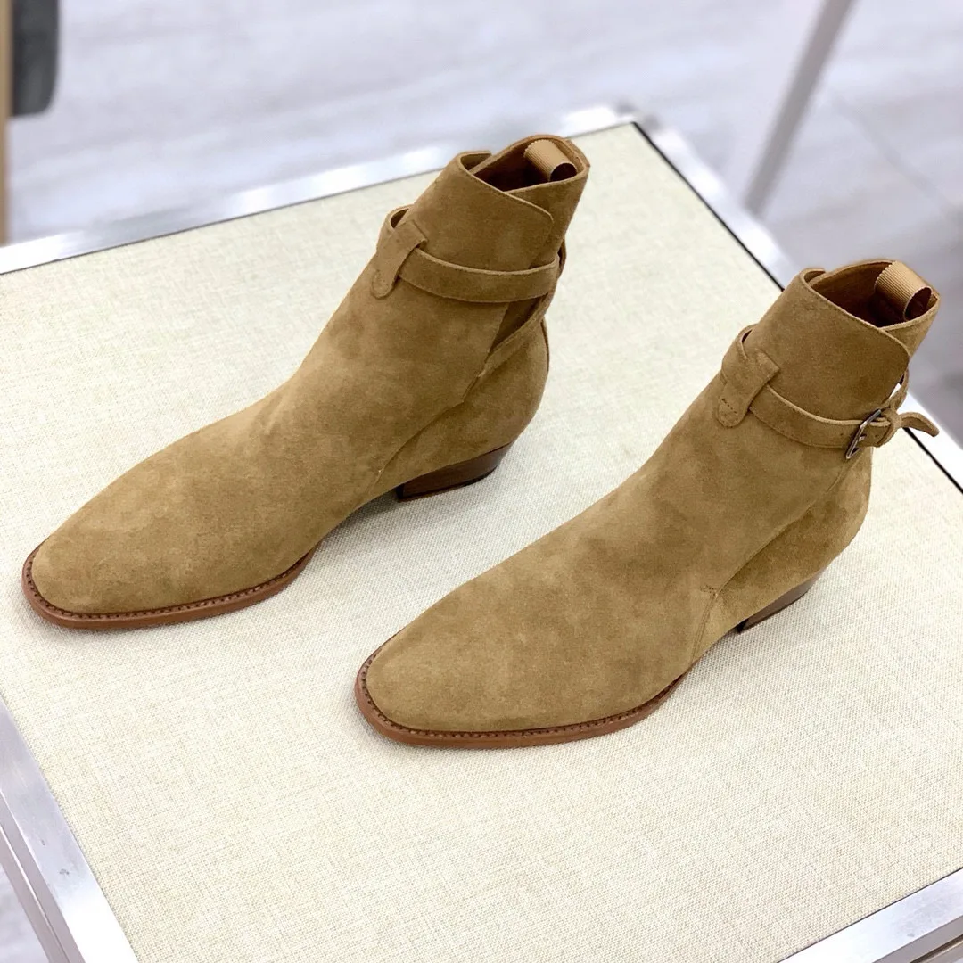 Ботинки Мужские Saint Laurent 351711