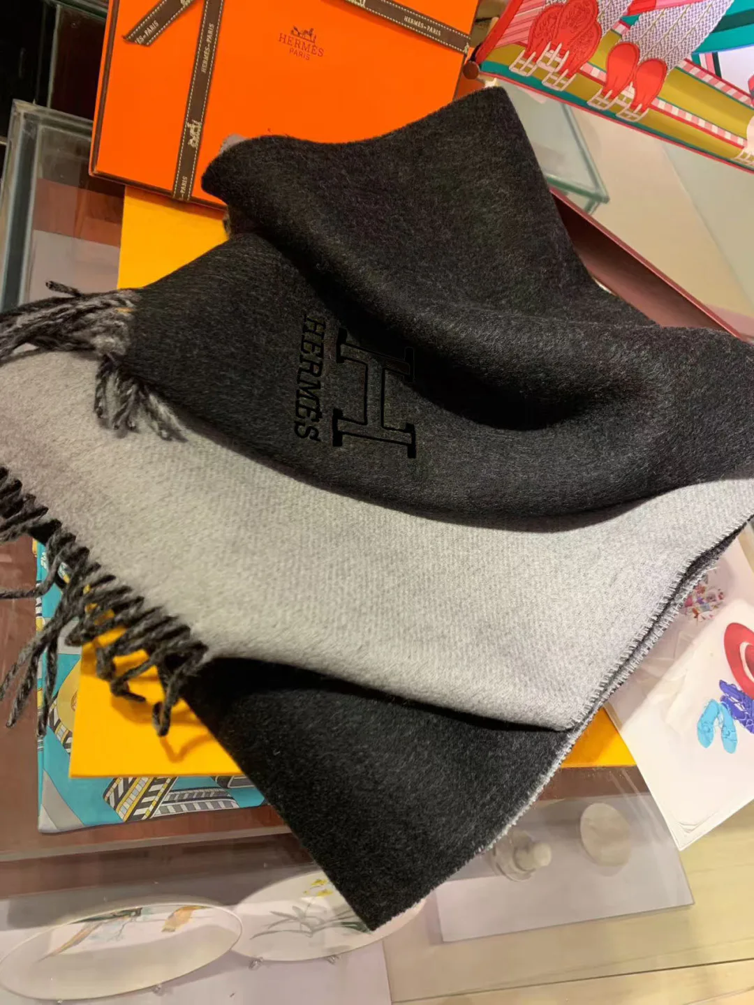 Шарфы Hermes 694425