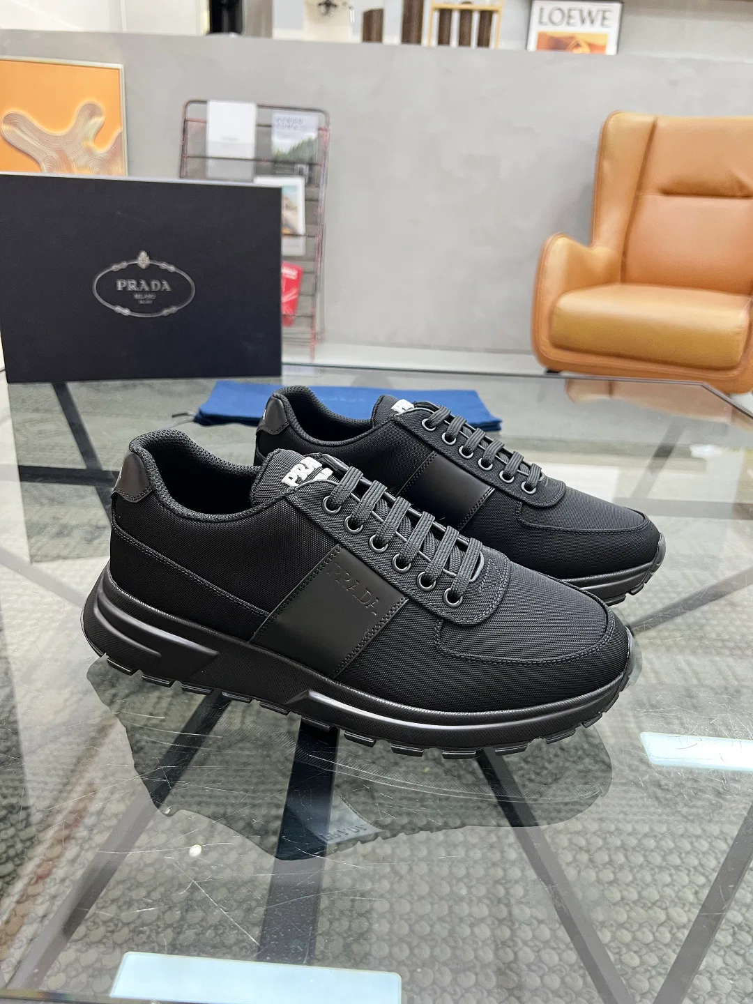 Кроссовки Мужские Prada 17950924
