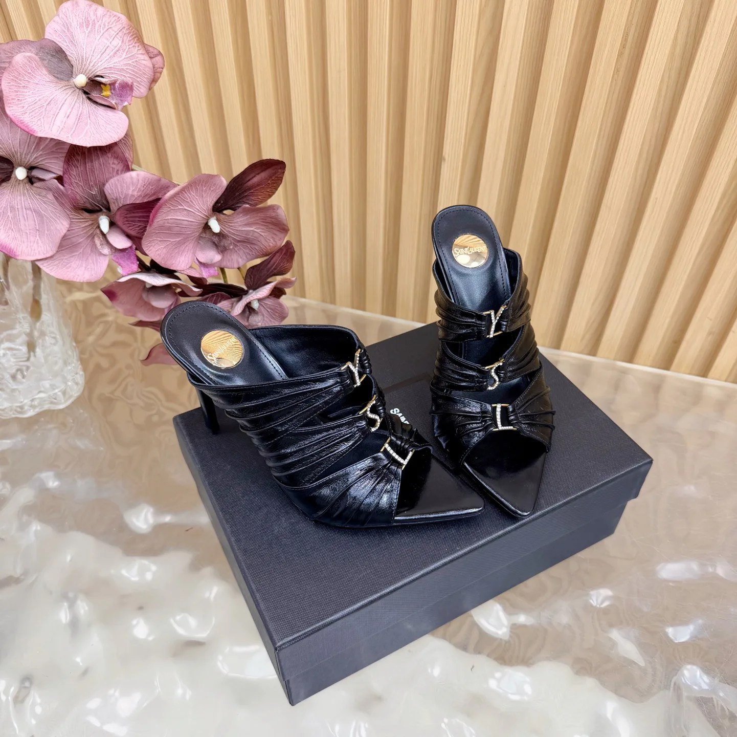 Туфли Женские Saint Laurent 10996524