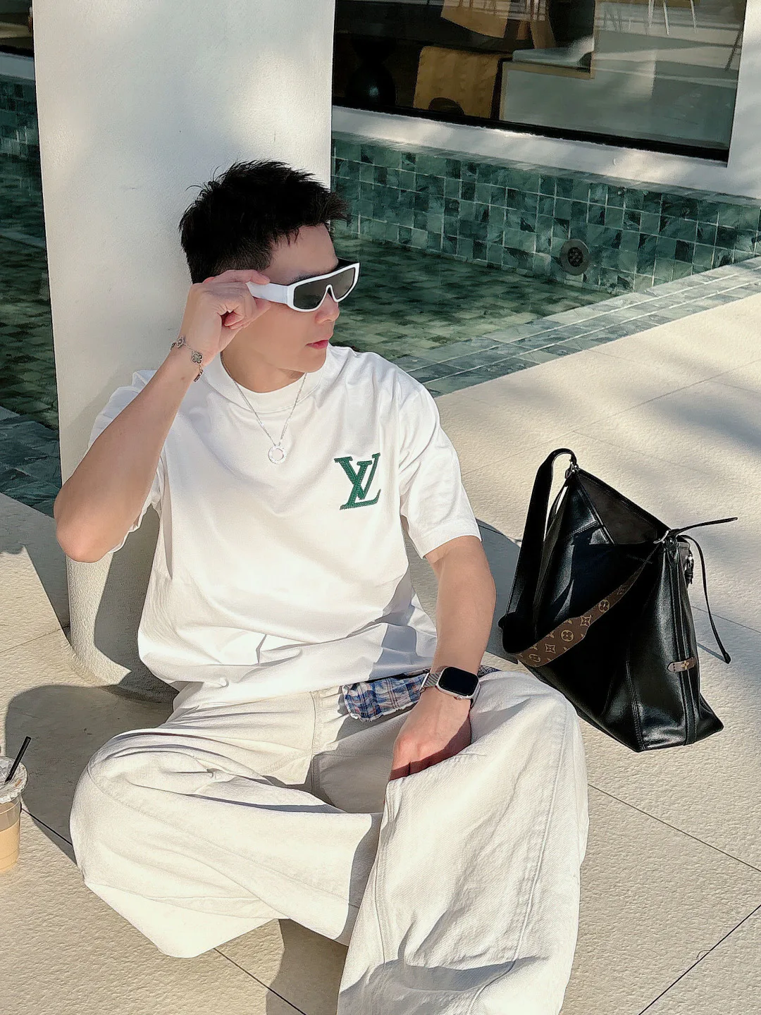 Футболки Мужские Louis Vuitton 9465237