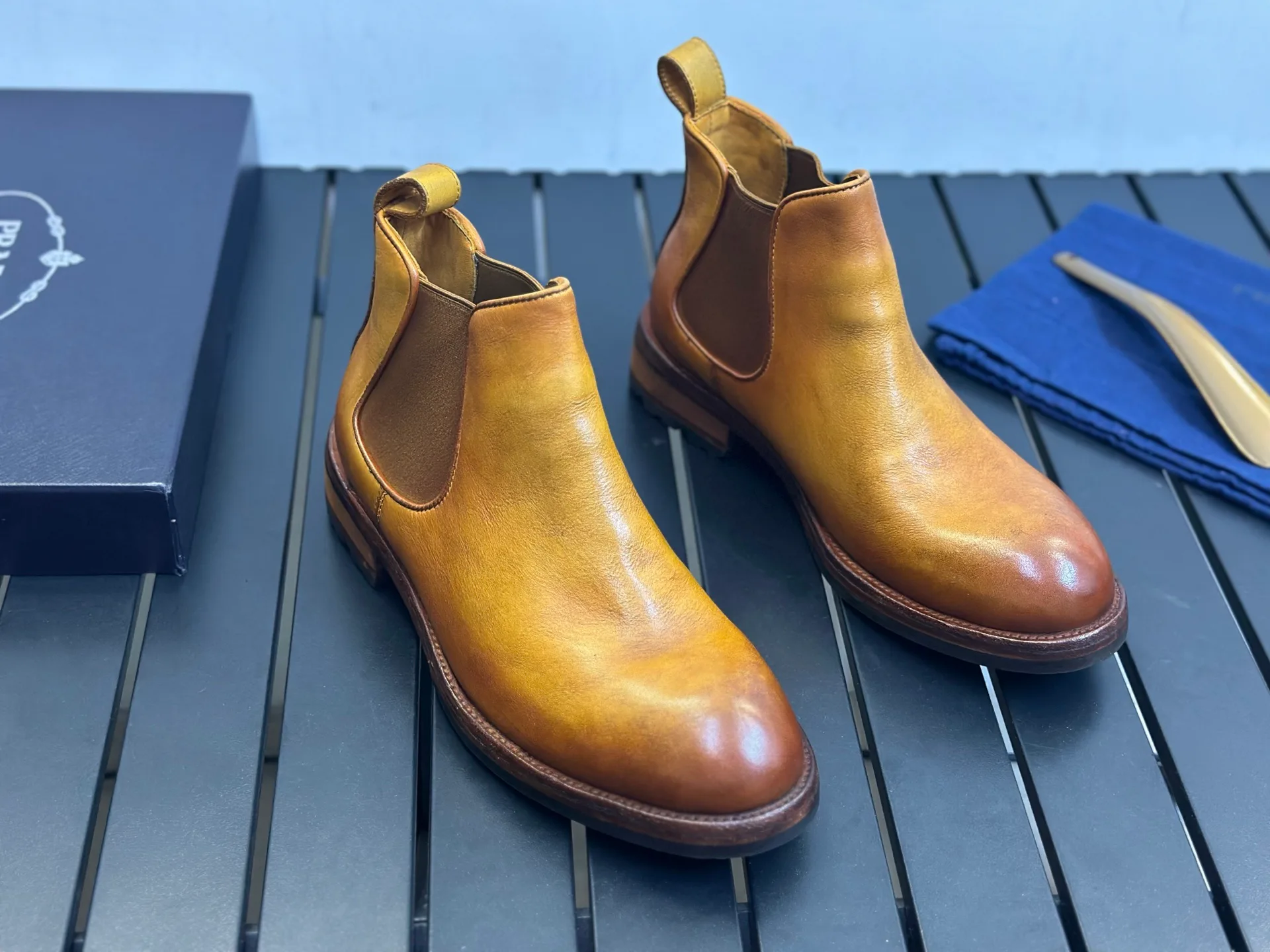 Ботинки Мужские Prada 799842