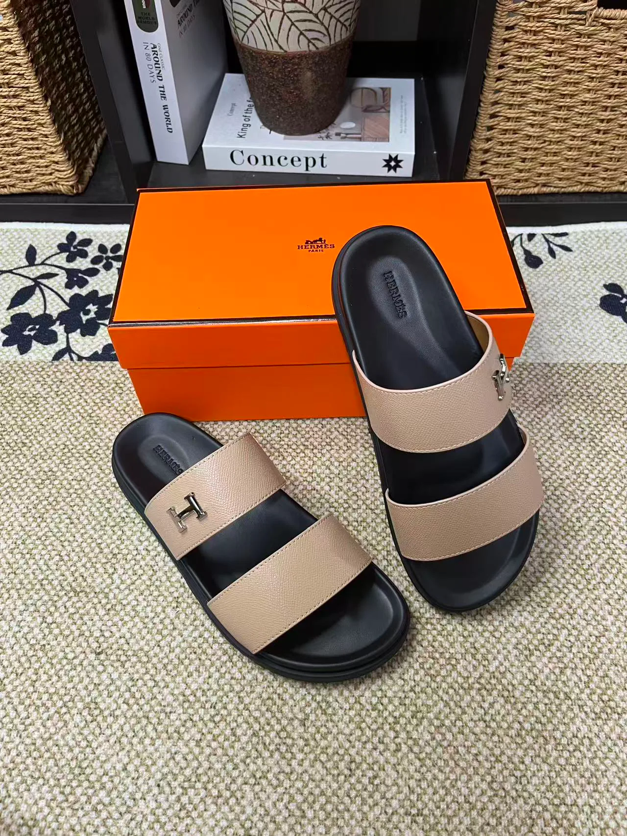 Шлепанцы Женские Hermes 991643