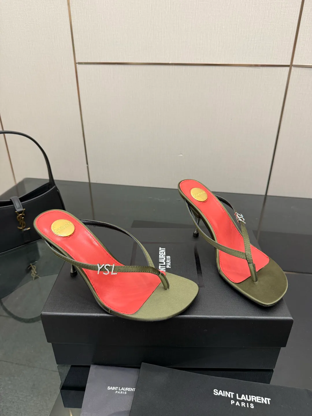 Сандалии Женские Saint Laurent 13164438