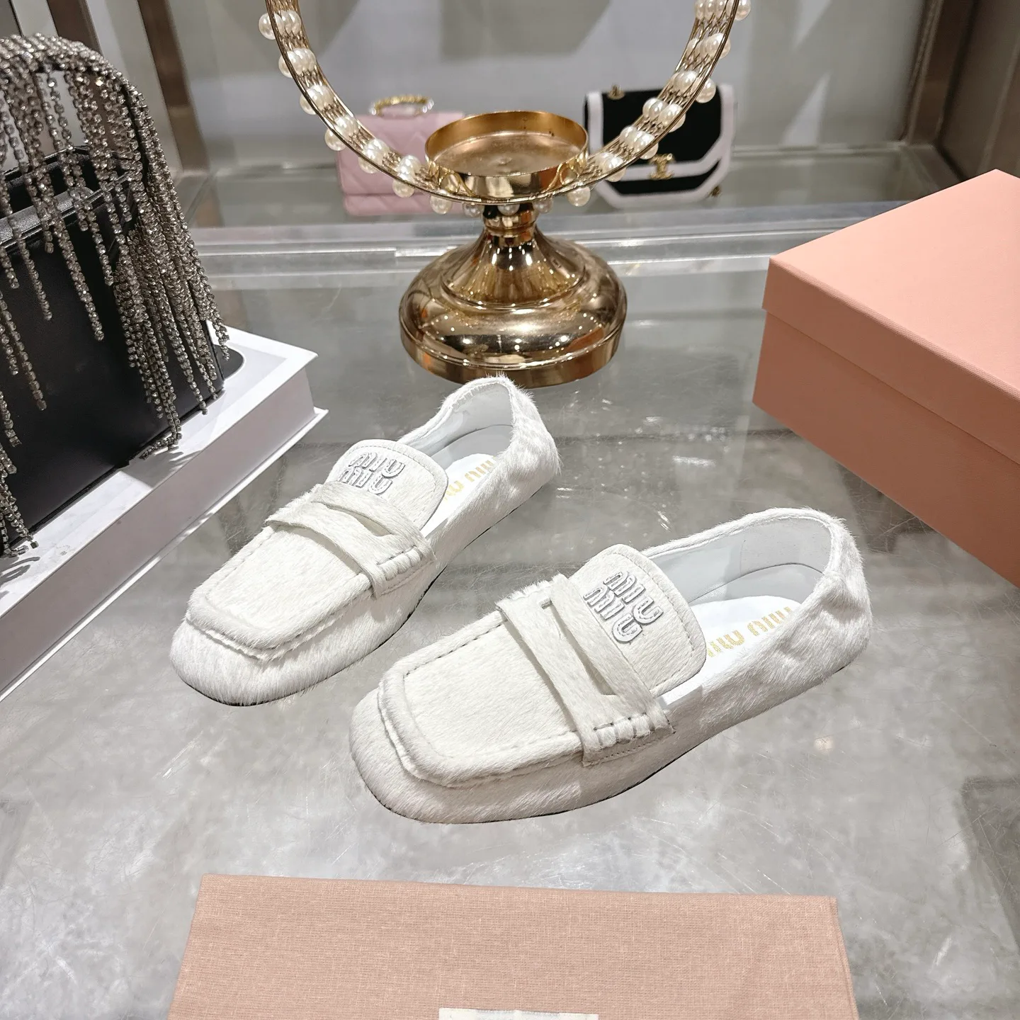 Лоферы И Мокасины Женские Miu Miu 11019636