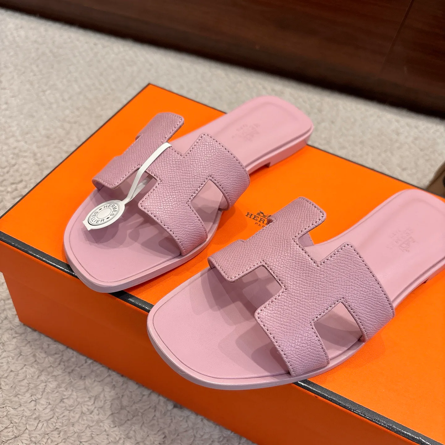 Шлепанцы Женские Hermes 2453839