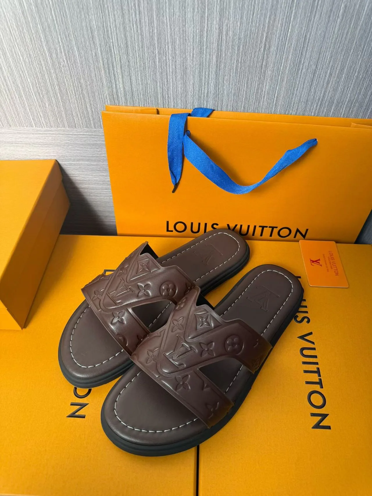Шлепанцы Мужские Louis Vuitton 1310628