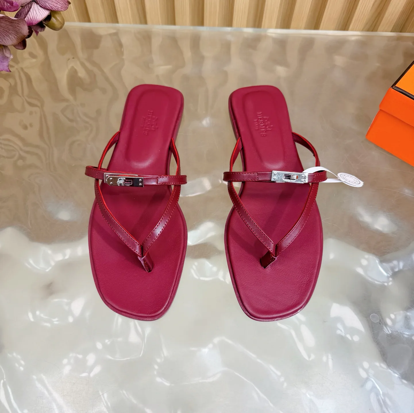 Шлепанцы Женские Hermes 9369478
