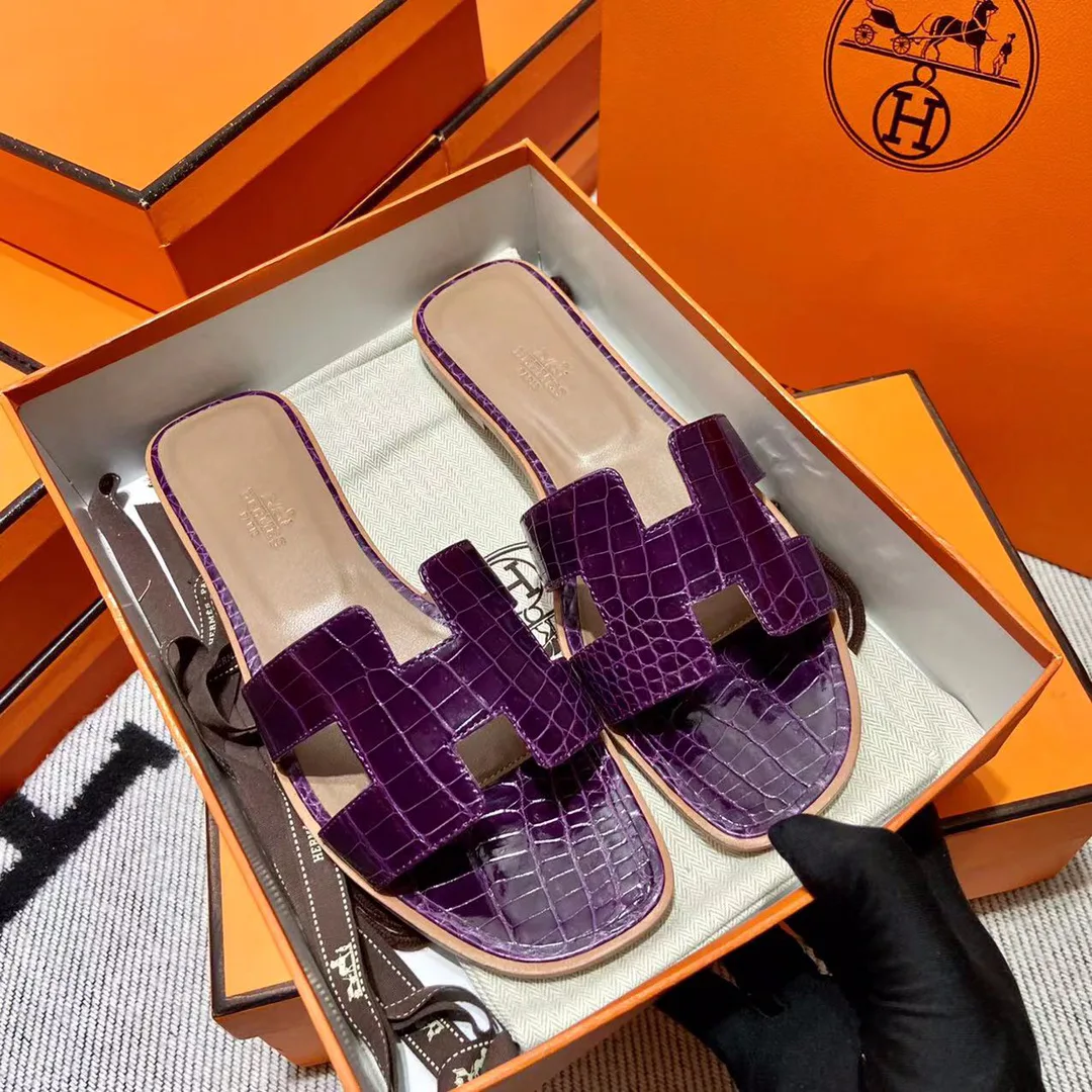 Шлепанцы Женские Hermes 4340576