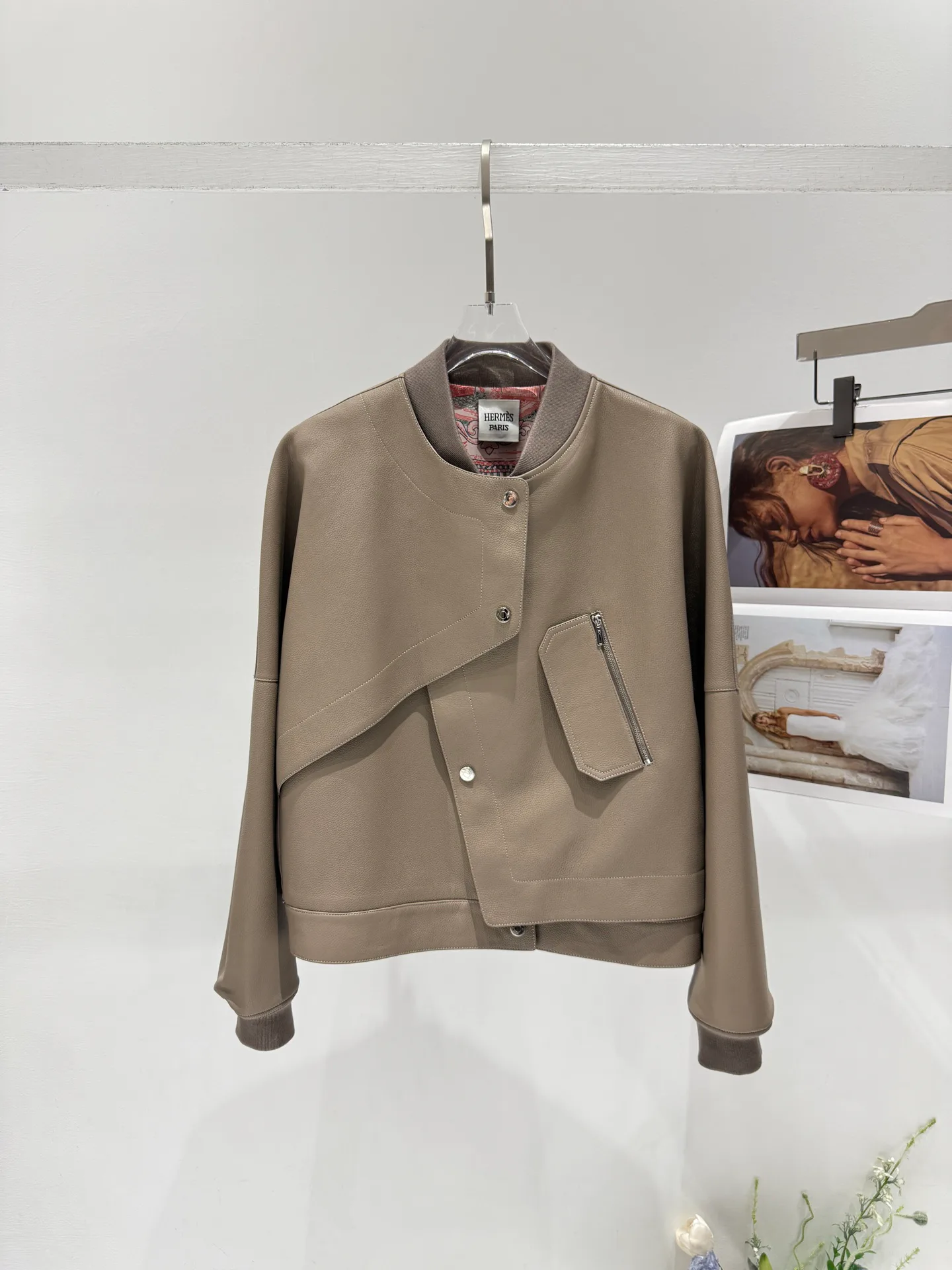 Кожаные Куртки И Дублёнки Женские Hermes 11310646