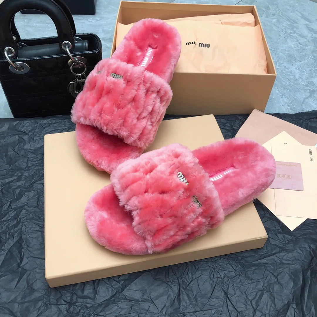 Тапочки Женские Miu Miu 18005798