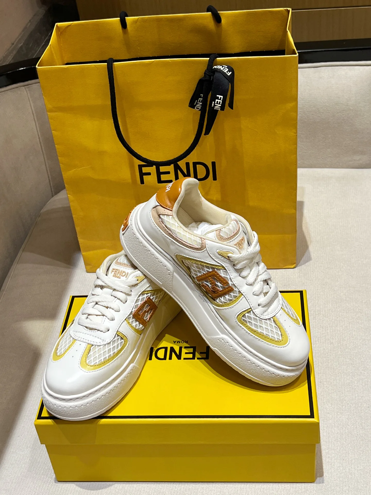 Кеды Женские Fendi 197128