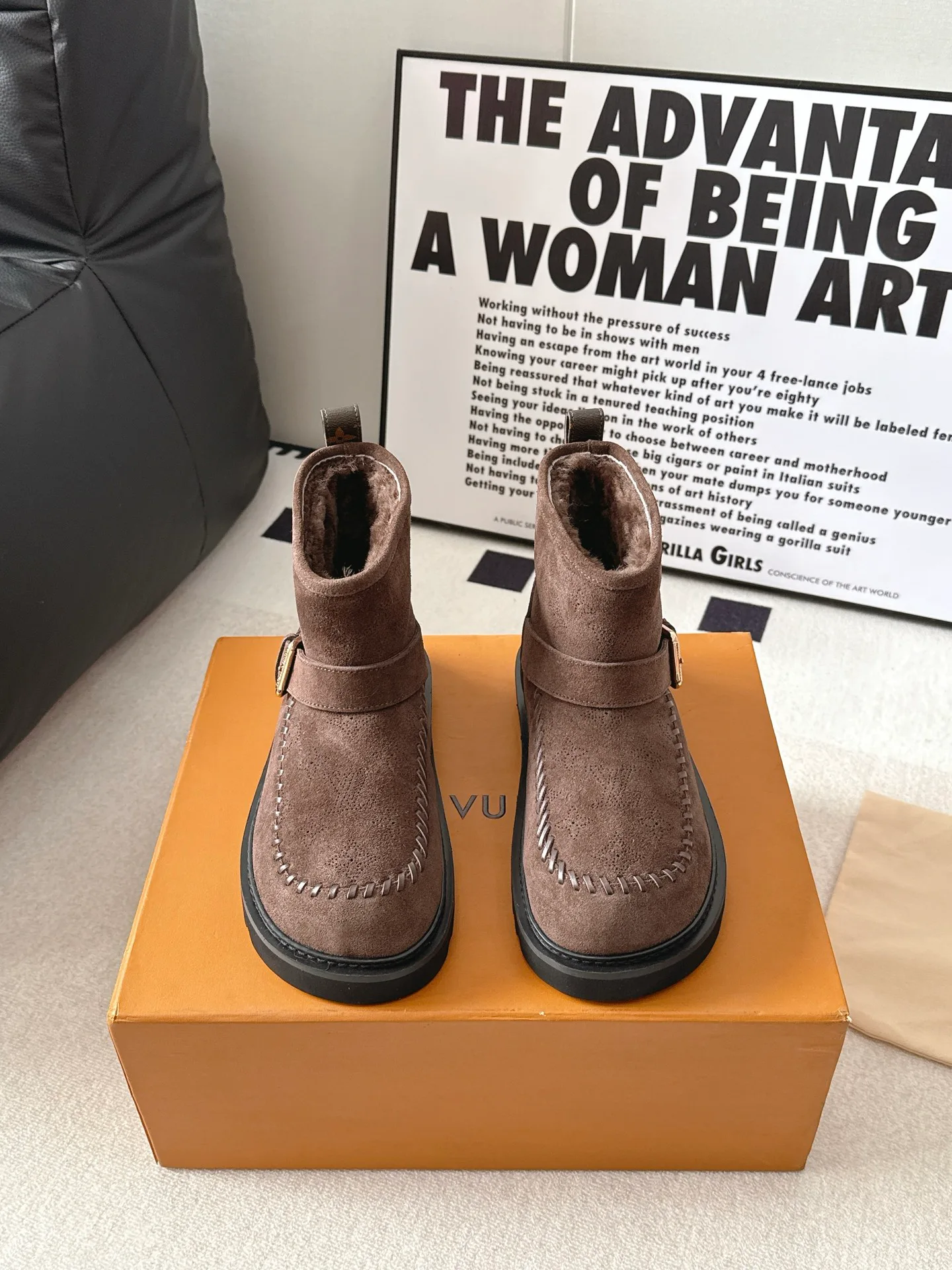 Угги Женские Louis Vuitton 19090651