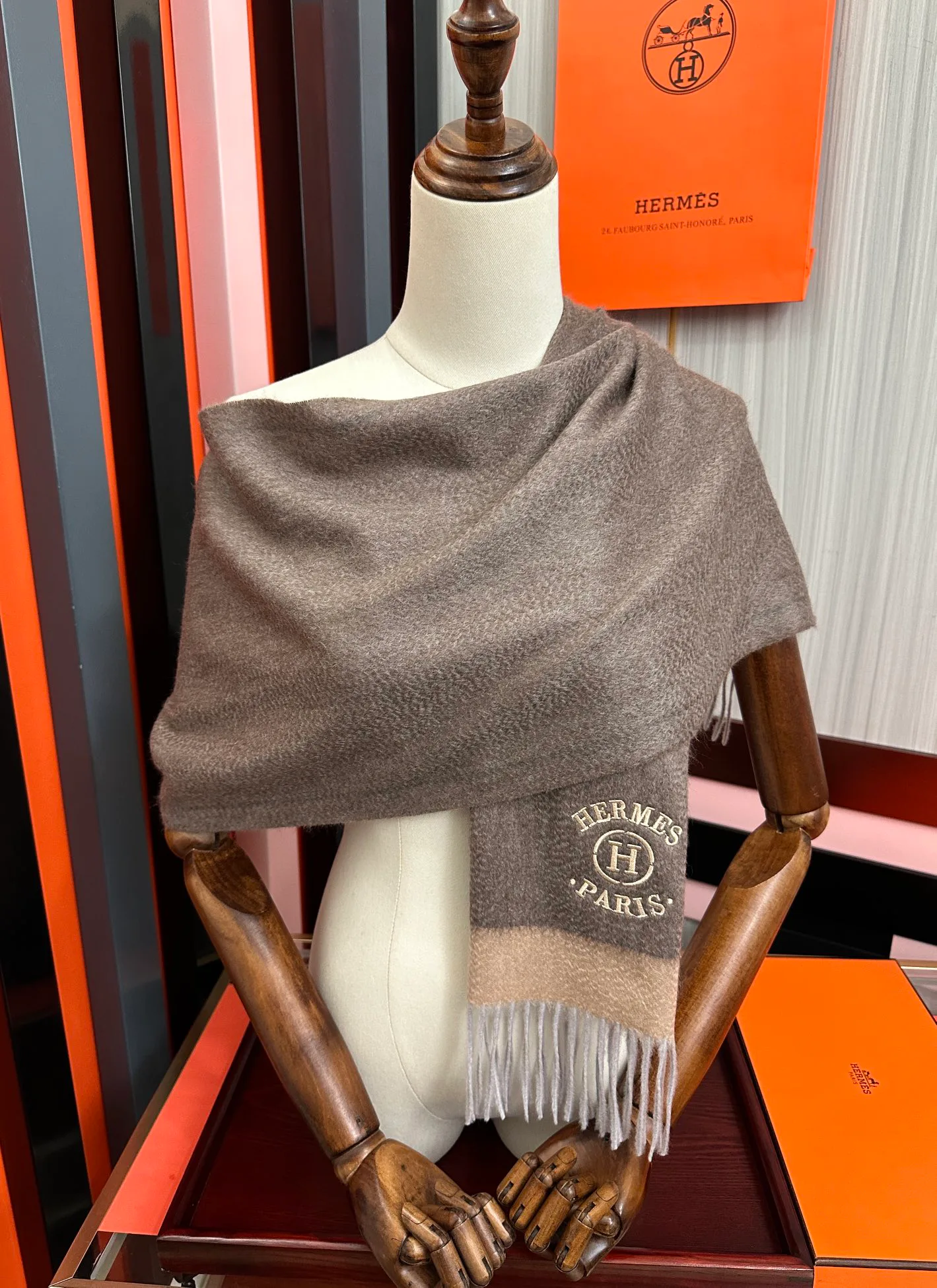 Шарфы Hermes 412450
