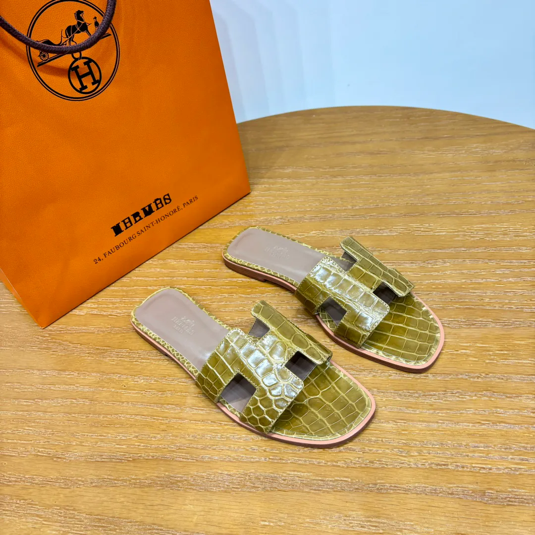 Шлепанцы Женские Hermes 4556177