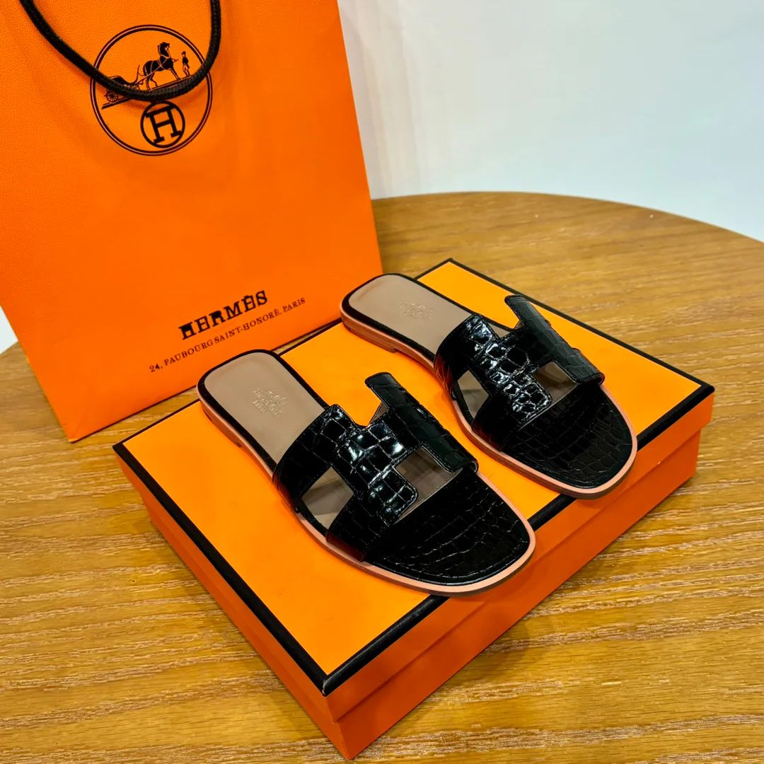 Шлепанцы Женские Hermes 4504077