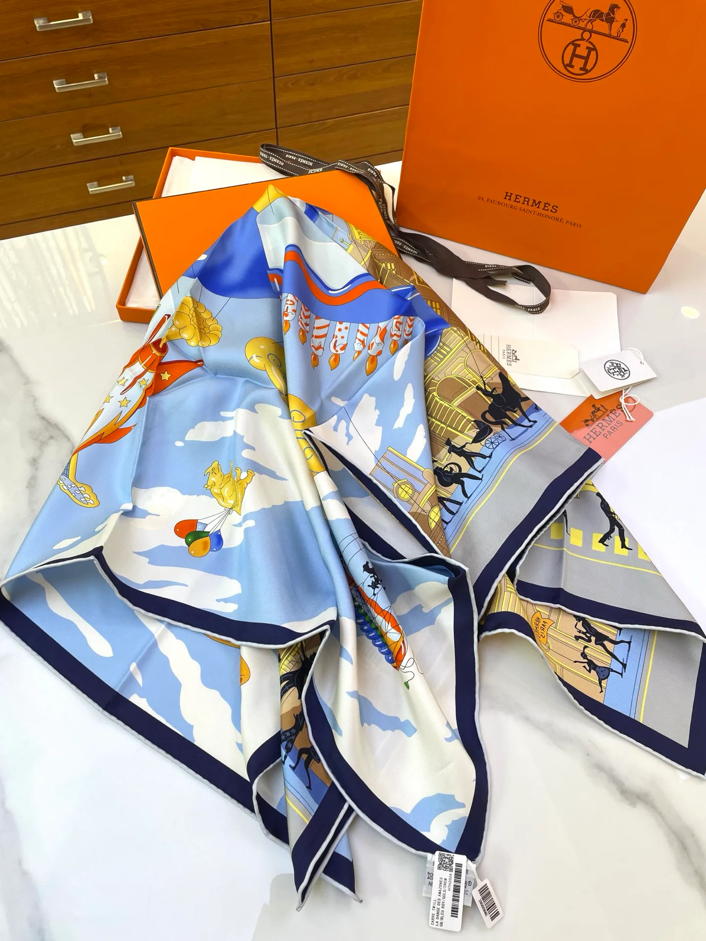 Шарфы Hermes 104745