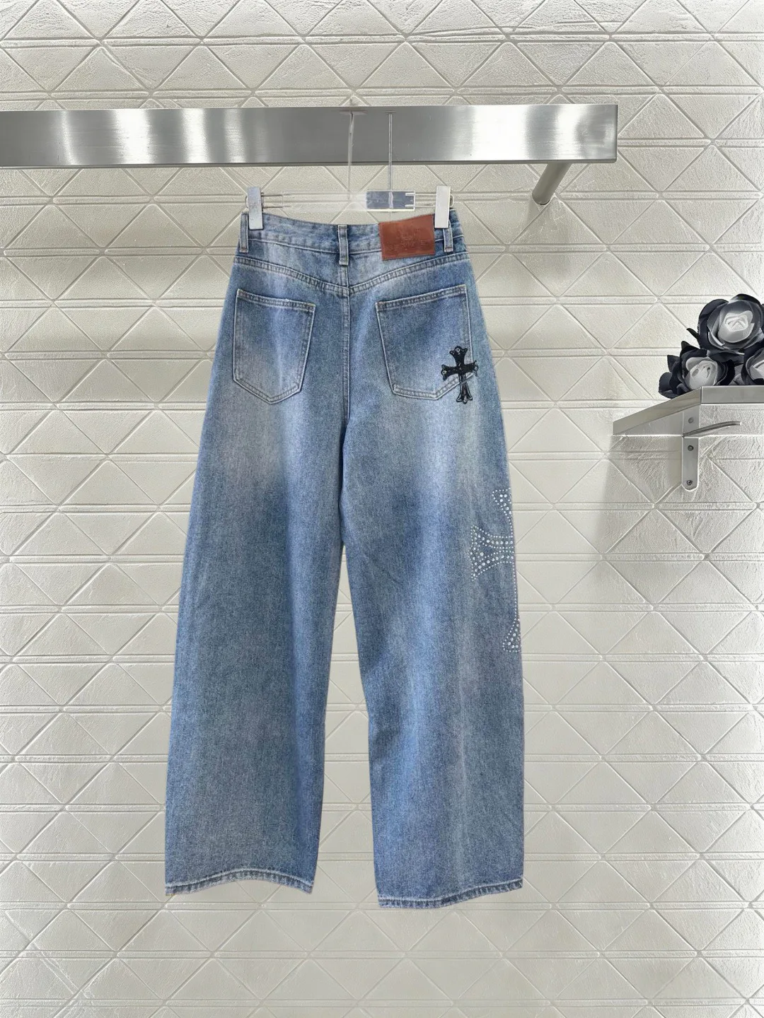 Джинсы Женские Chrome Hearts 13545735