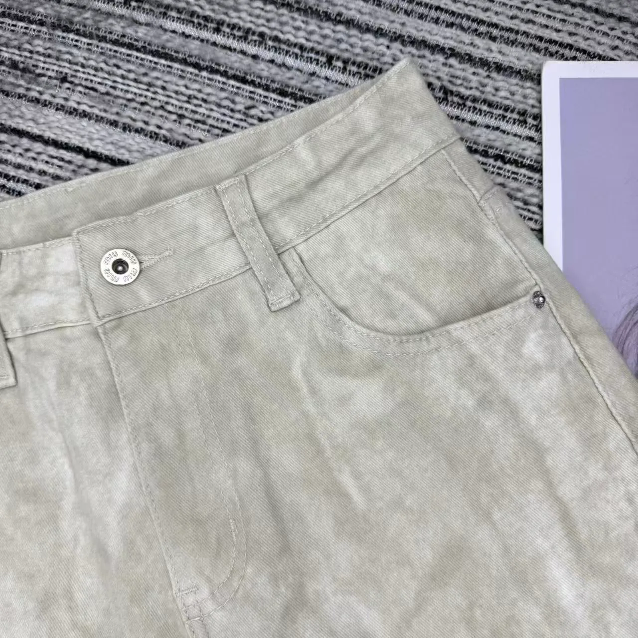 Джинсы Женские Miu Miu 10380534