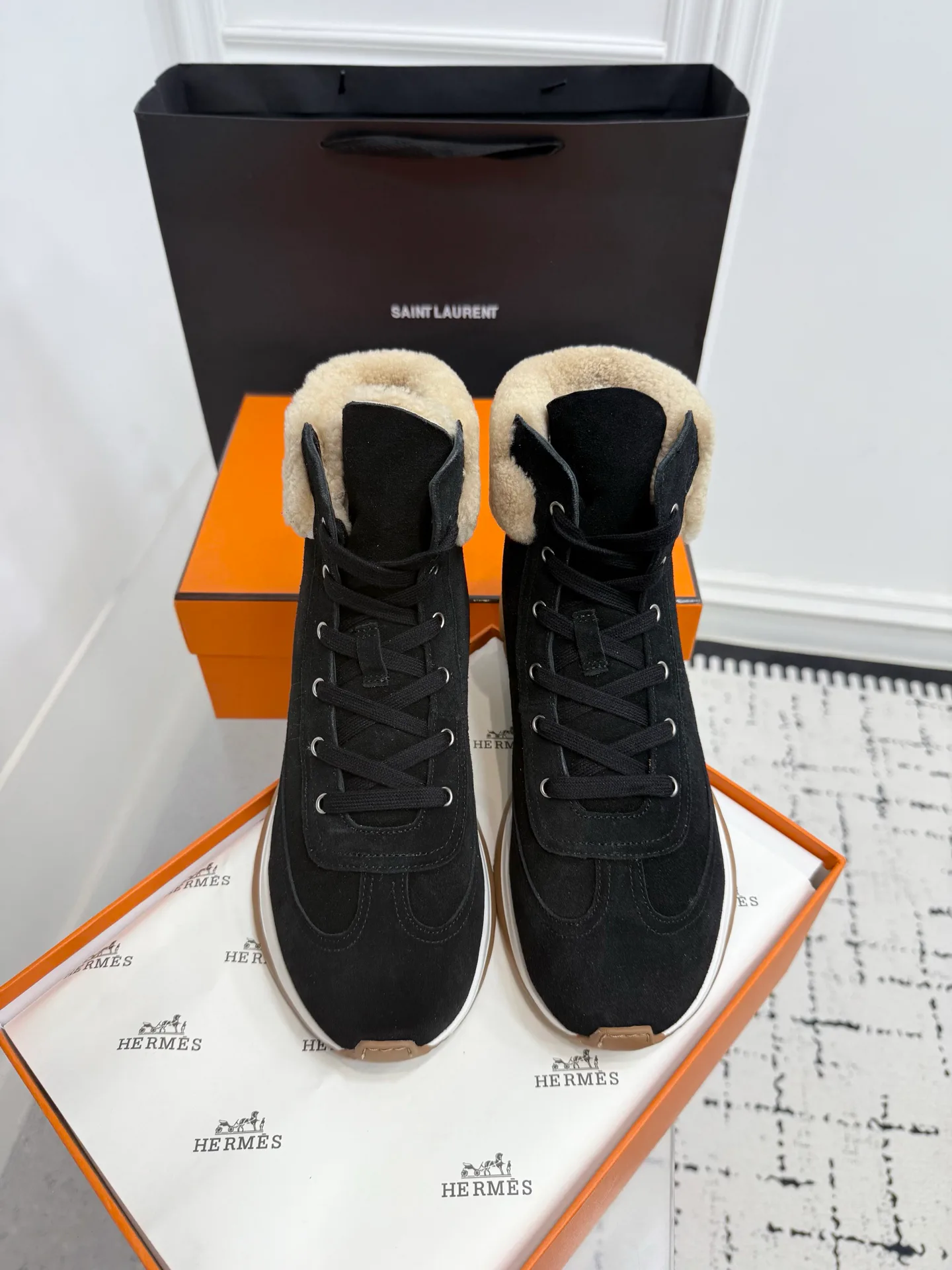 Кроссовки Женские Hermes 406117