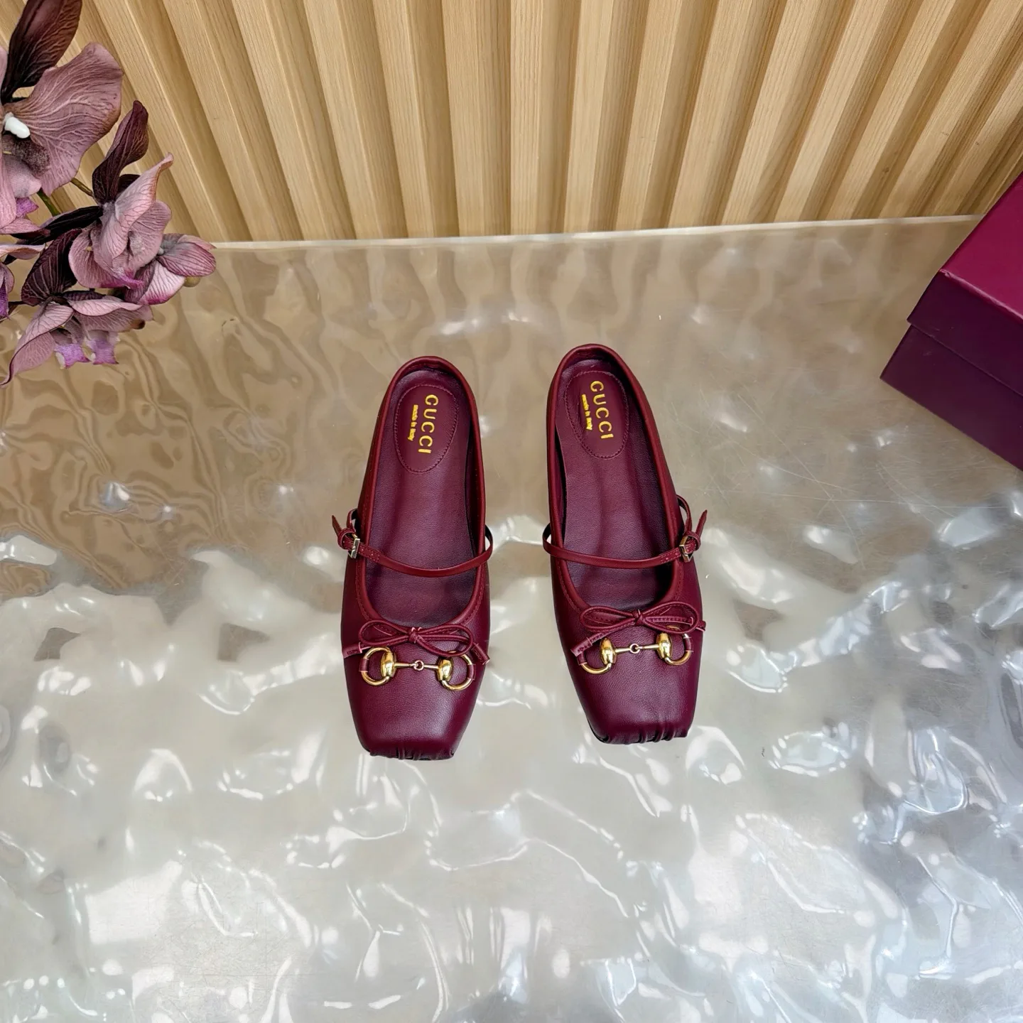 Балетки Женские Gucci 556101