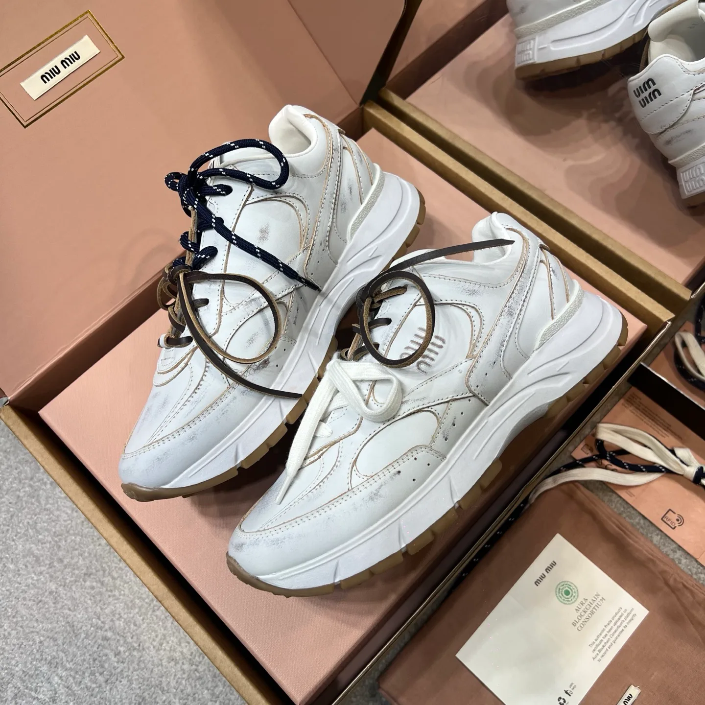 Кроссовки Женские Miu Miu 257964