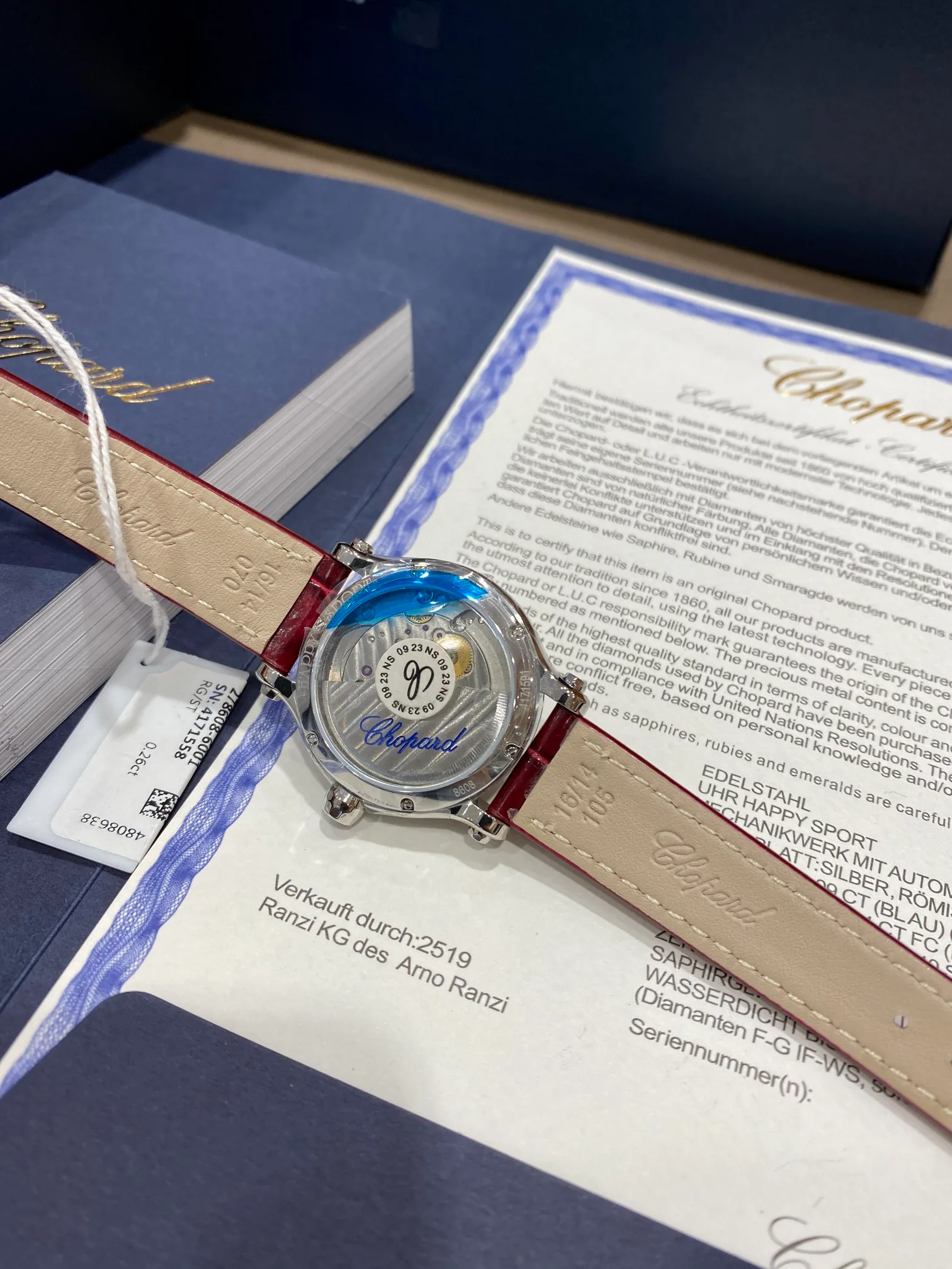 Часы Женские Chopard 18992