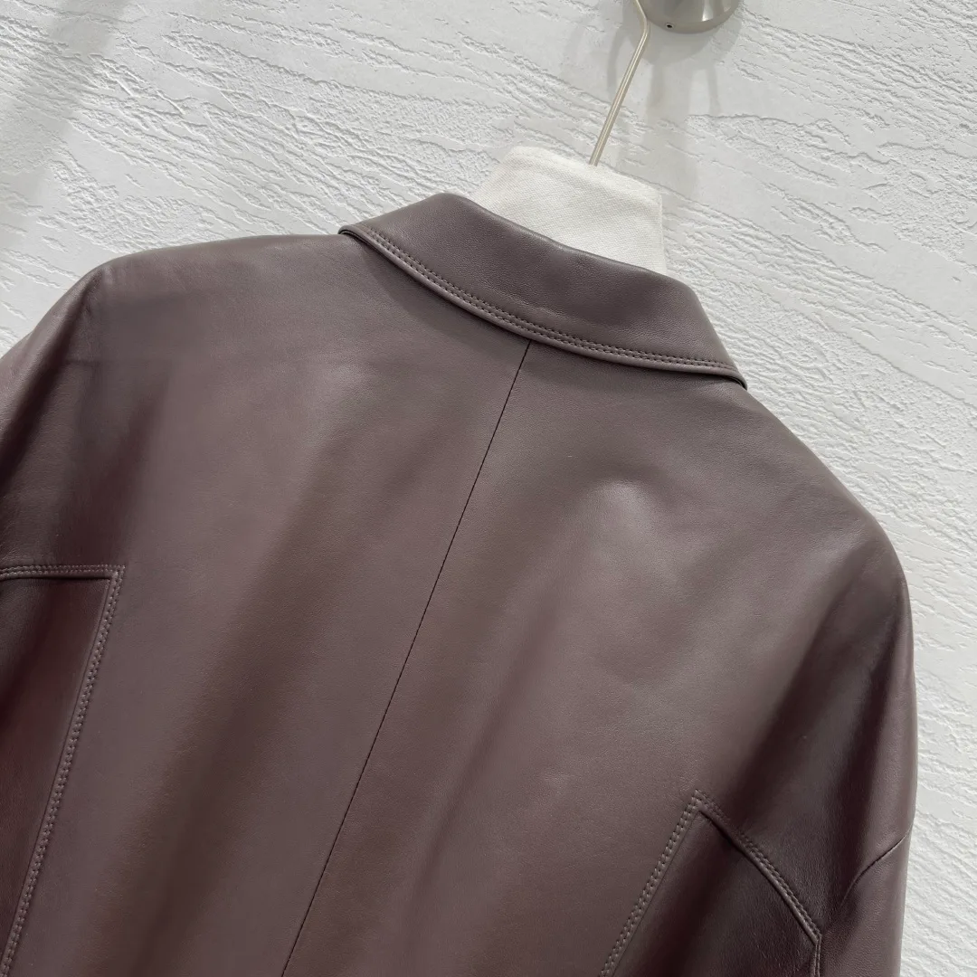 Кожаные Куртки И Дублёнки Женские Saint Laurent 10624717