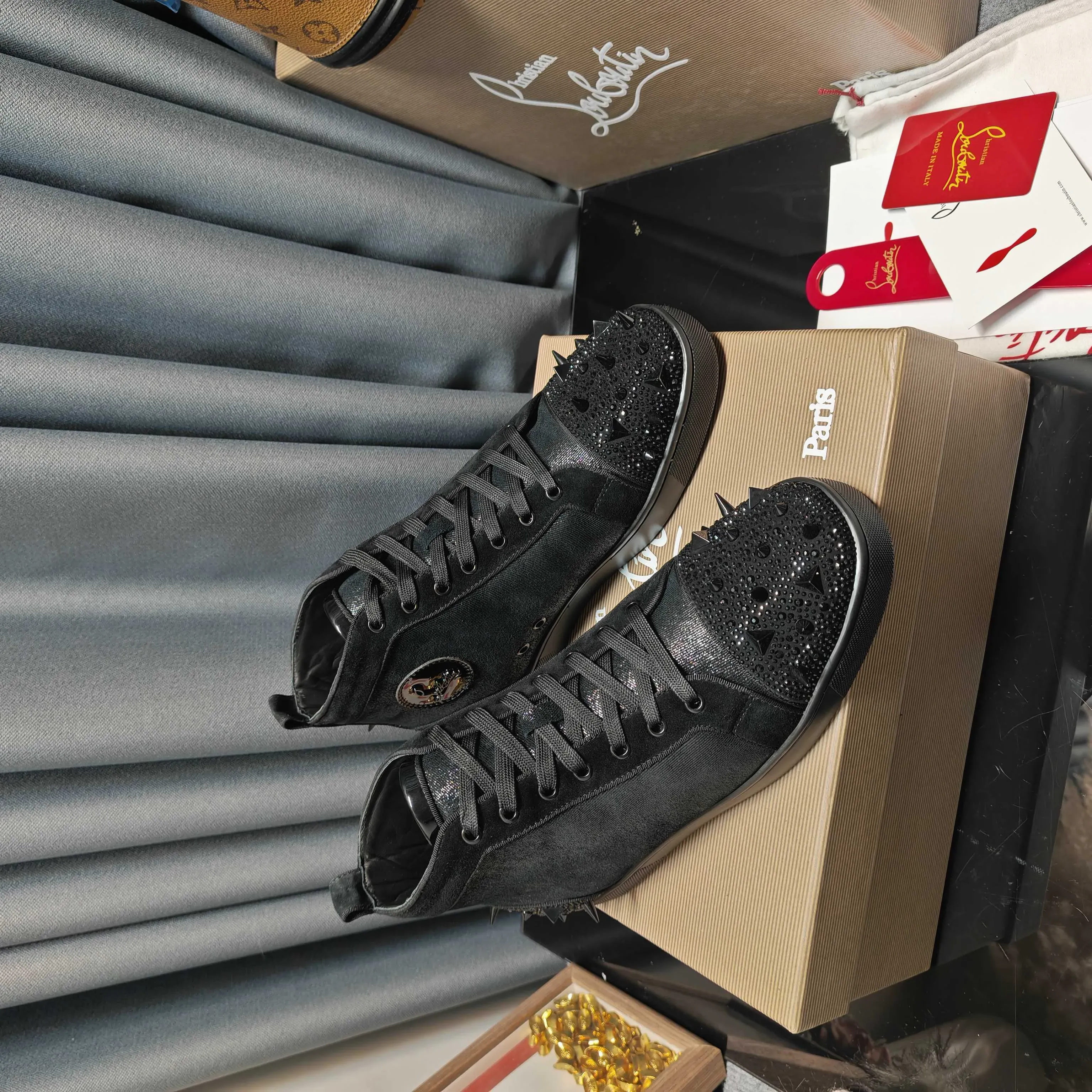 Кеды Женские Christian Louboutin 3958085