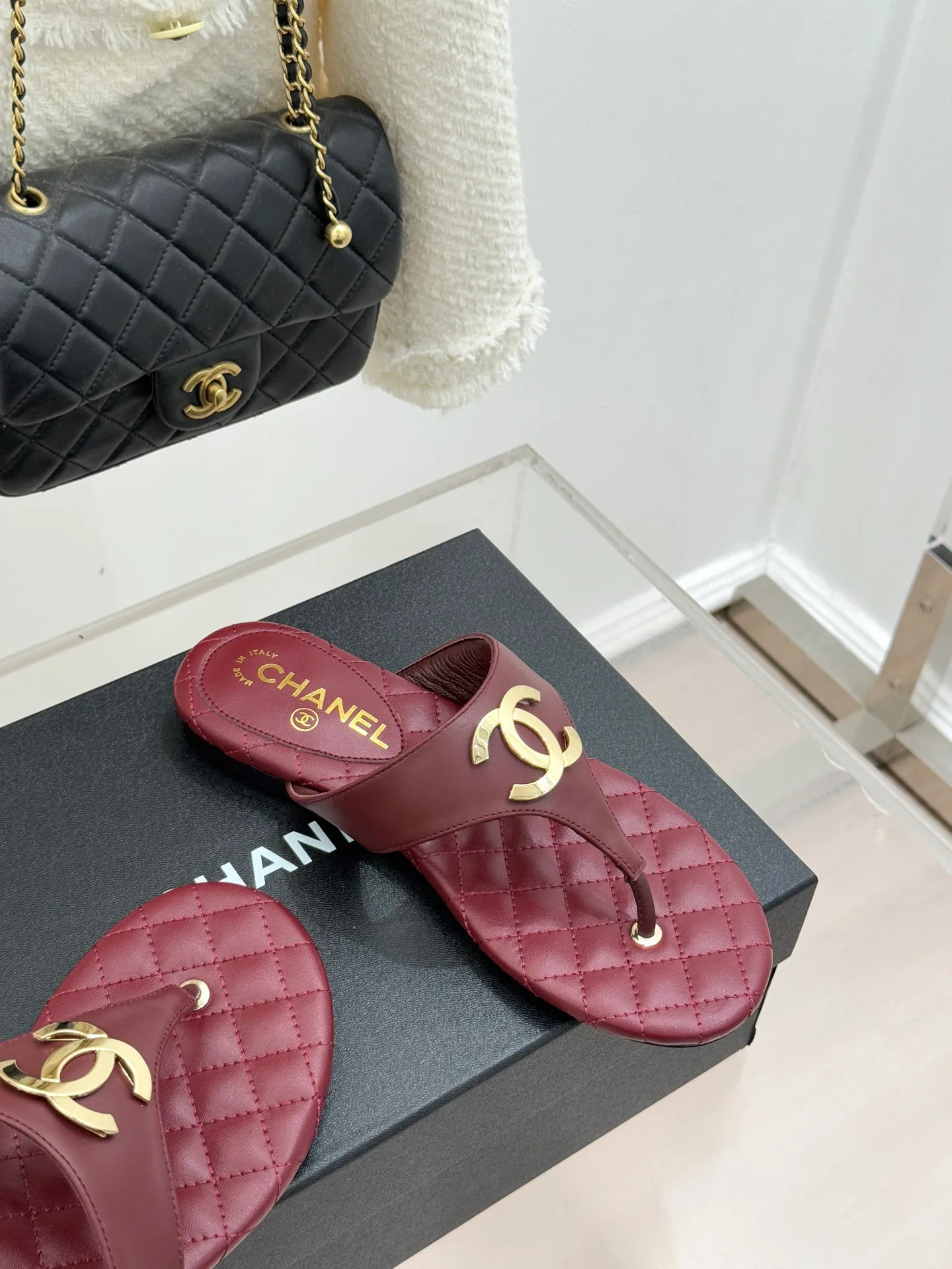 Шлепанцы Женские Chanel 4599575