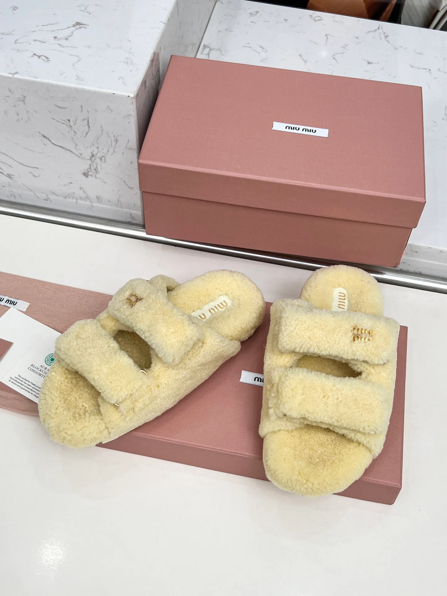 Тапочки Женские Miu Miu 208958