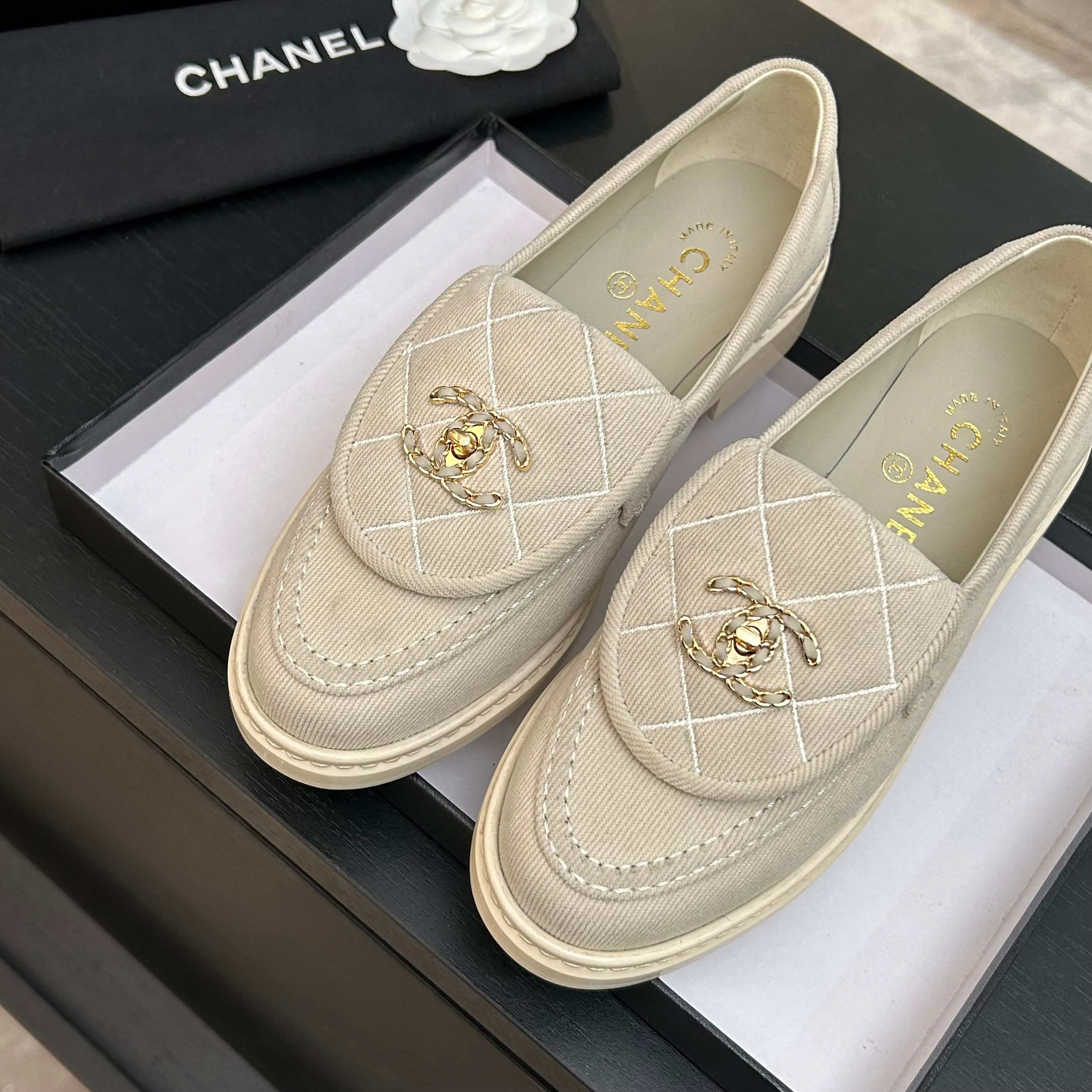 Лоферы И Мокасины Женские Chanel 11347093