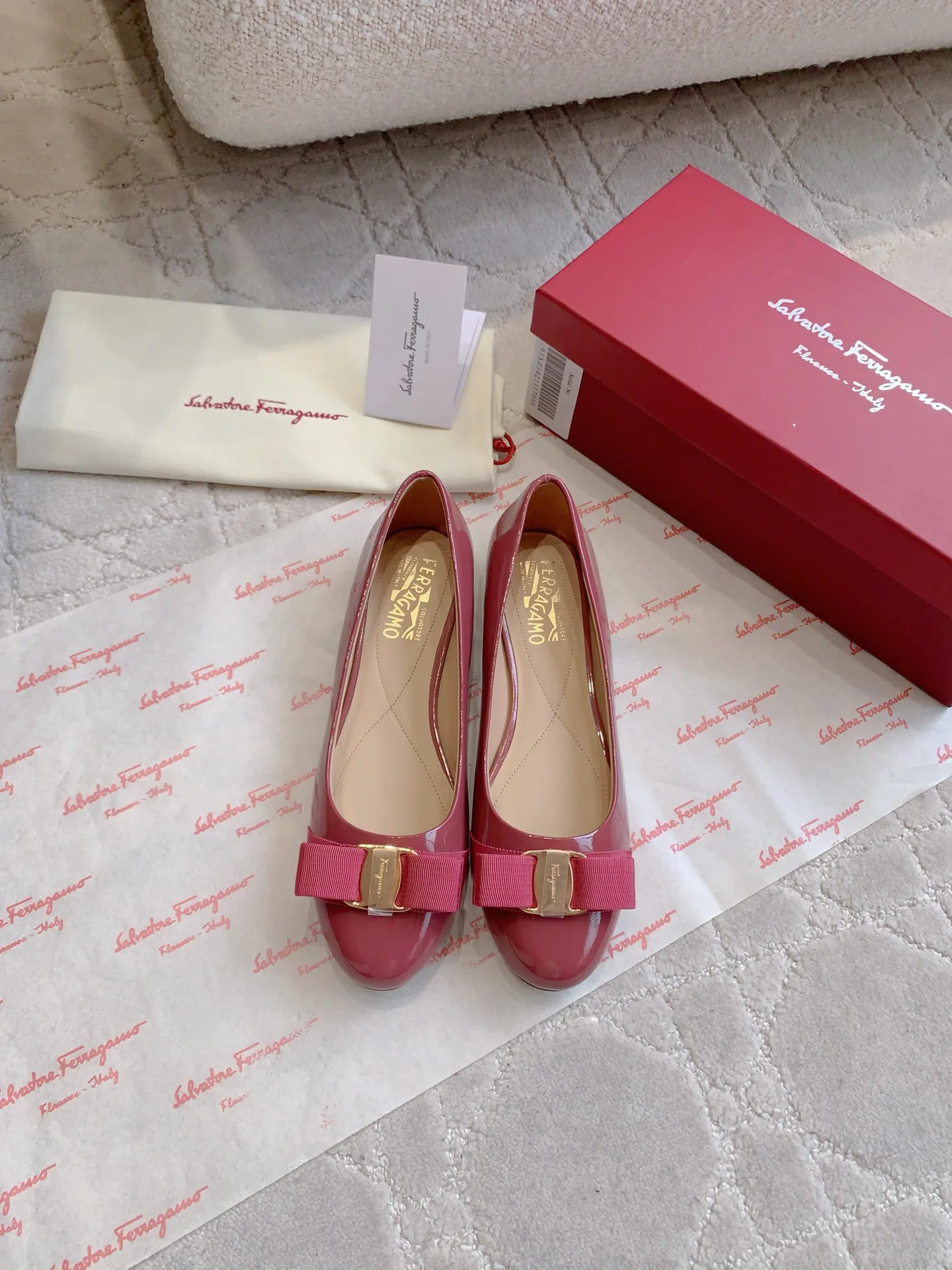 Балетки Женские Salvatore Ferragamo 11870087