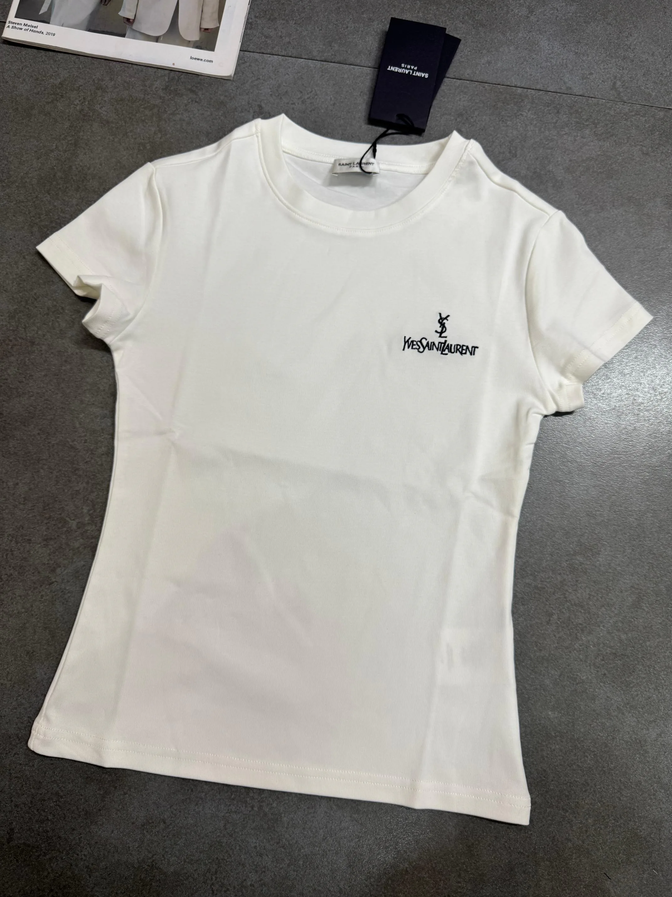 Футболки Женские Saint Laurent 13278719