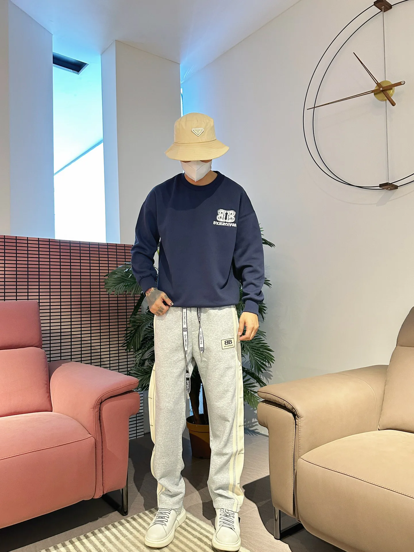 Брюки Мужские Balenciaga 4710321