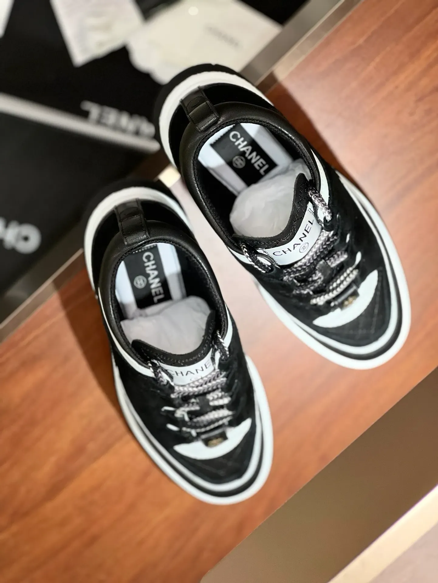 Кроссовки Женские Chanel 1021194