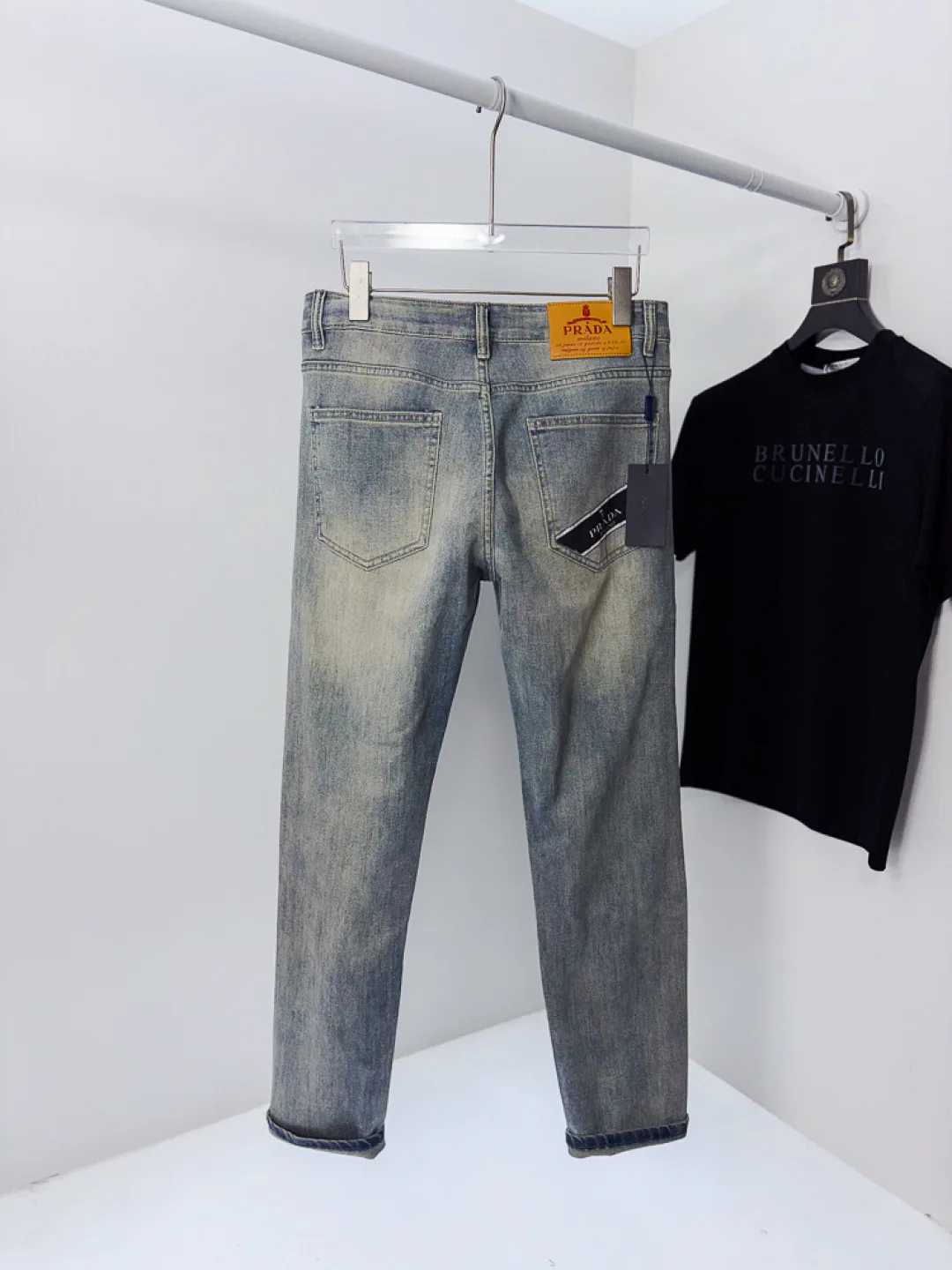 Джинсы Мужские Prada 12764072