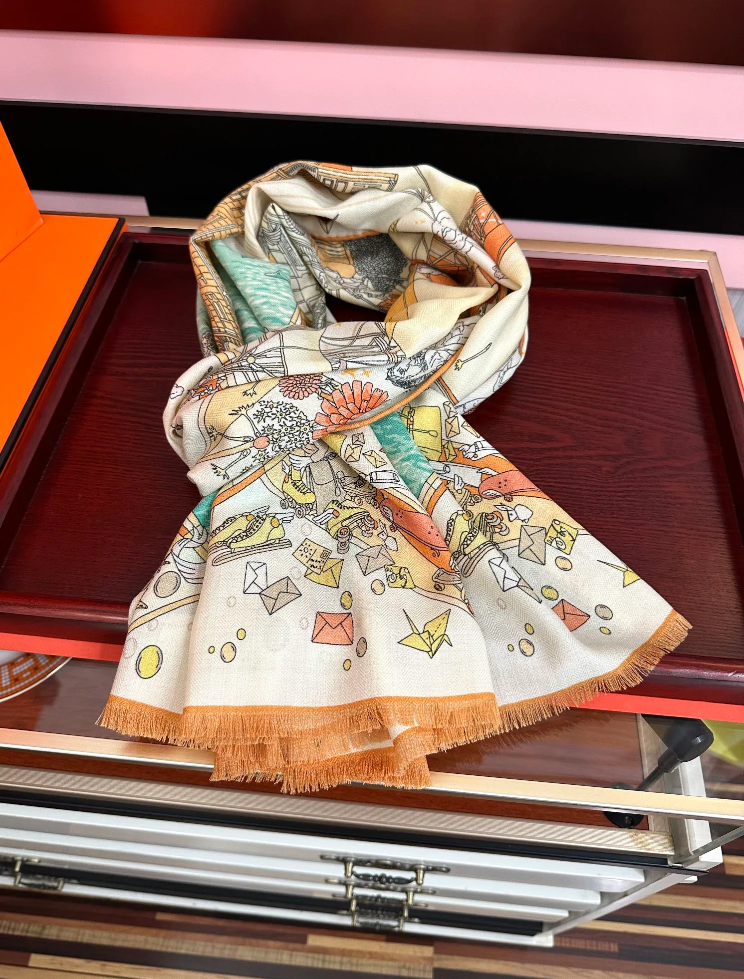 Шарфы Hermes 369664