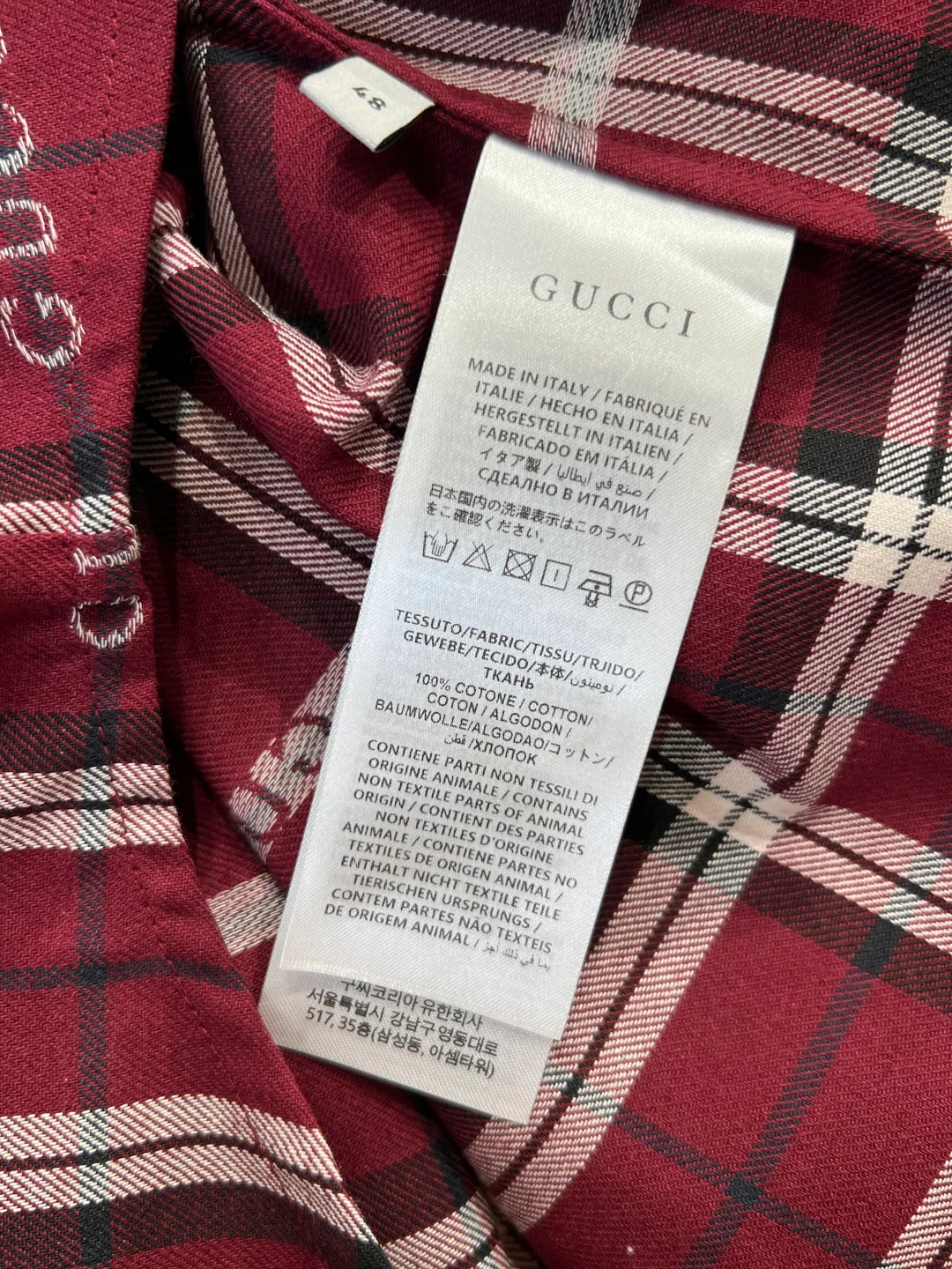 Рубашки Мужские Gucci 11131627